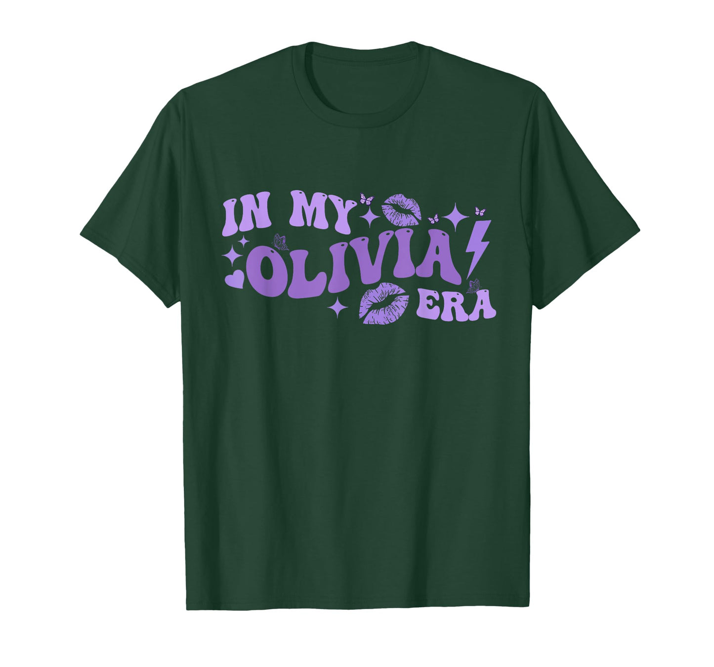 Groovy In My Olivia Era For Men Women Kids Funny Saying Tee T-Shirt