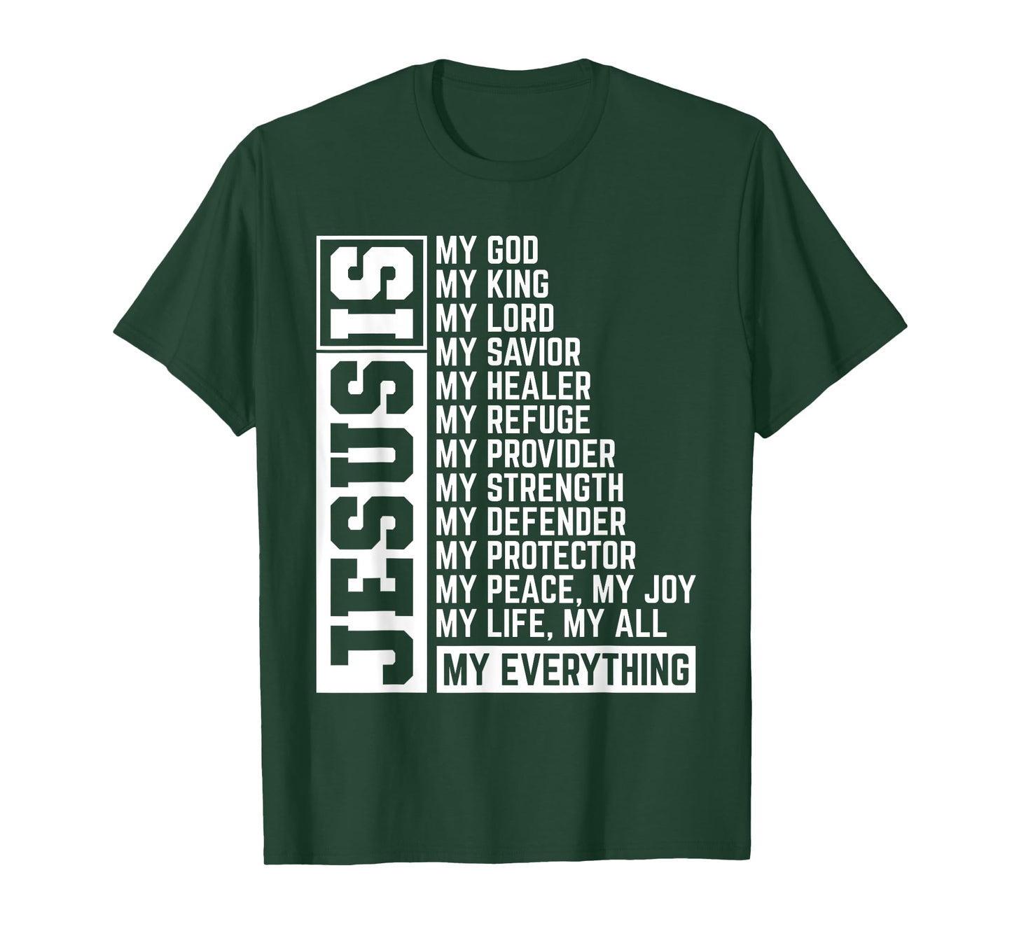 Faith Cross Christian Religious Jesus Lord Gift Jesus T-Shirt