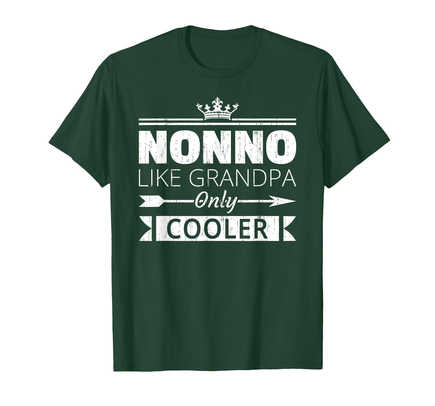 Nonno Cooler Funny Grandpa Father's Day Quote Vintage T-Shirt