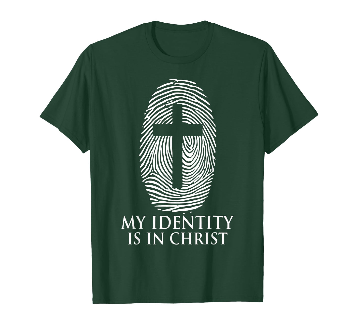 My Identity Is In Christ Christian Jesus Cross T-Shirt
