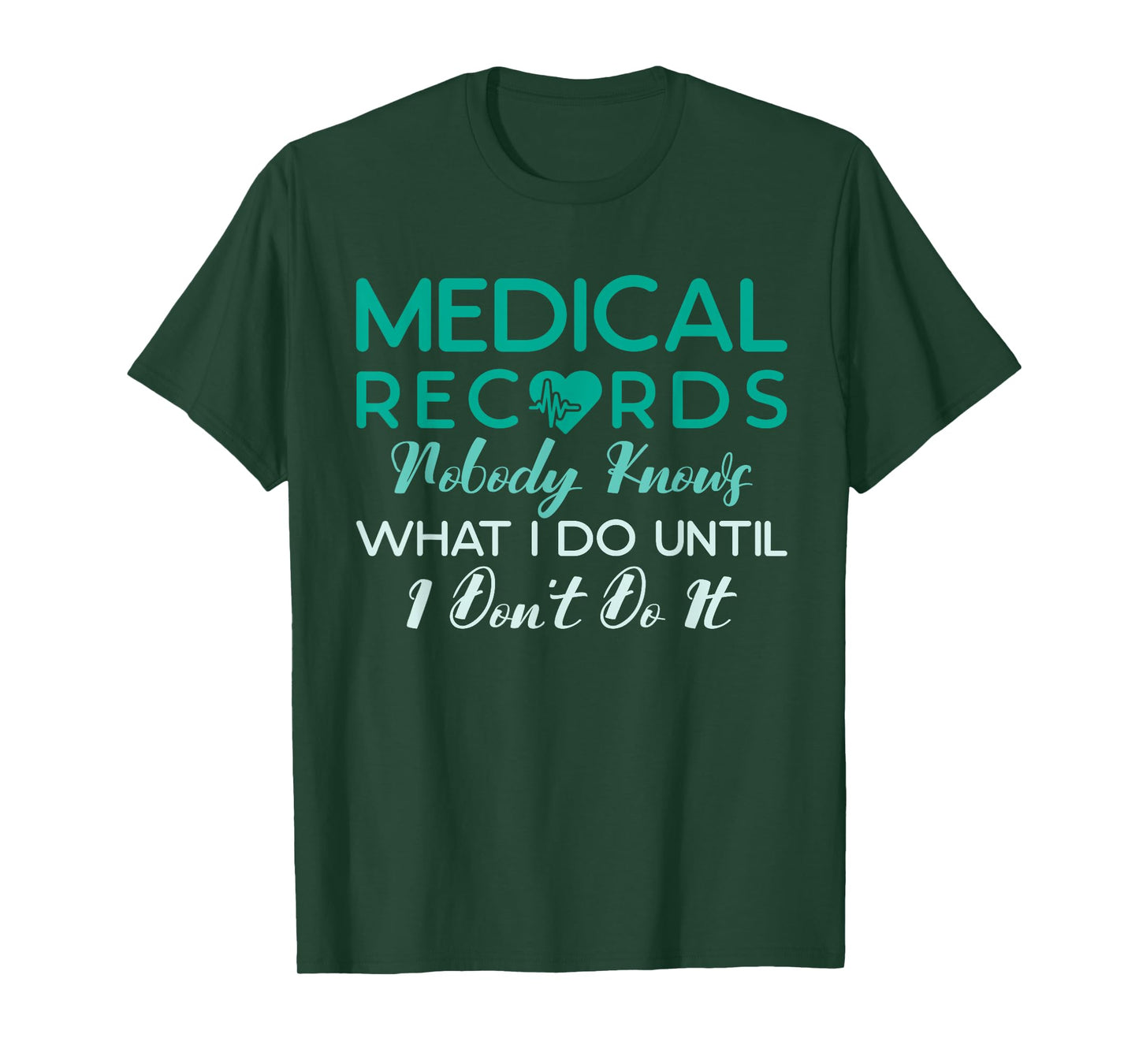 Funny Medical Records Director Sarcastic Medical Records T-Shirt