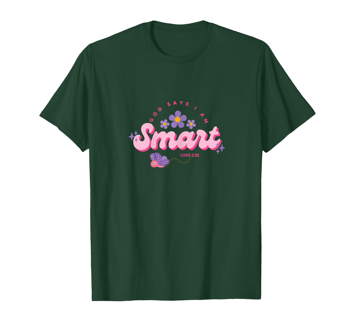 God Say's I Am Smart, Women, Youth and Girls T-Shirt