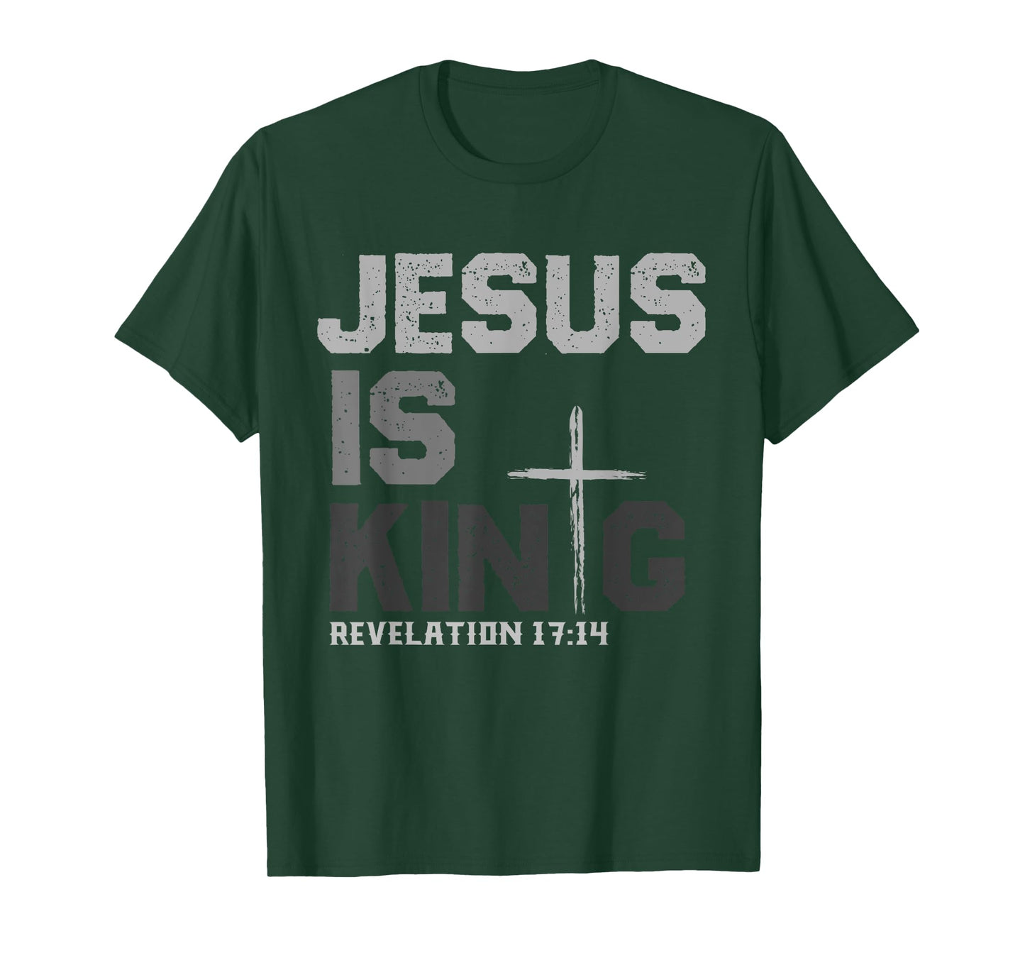 Jesus Is King Bible Scripture Christian REVELATION 17:14 T-Shirt