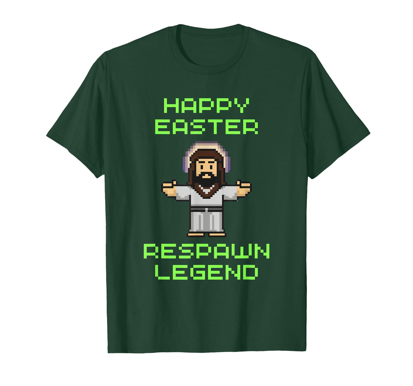 Funny Easter Video Game Jesus - Respawn Legend - Video Game T-Shirt