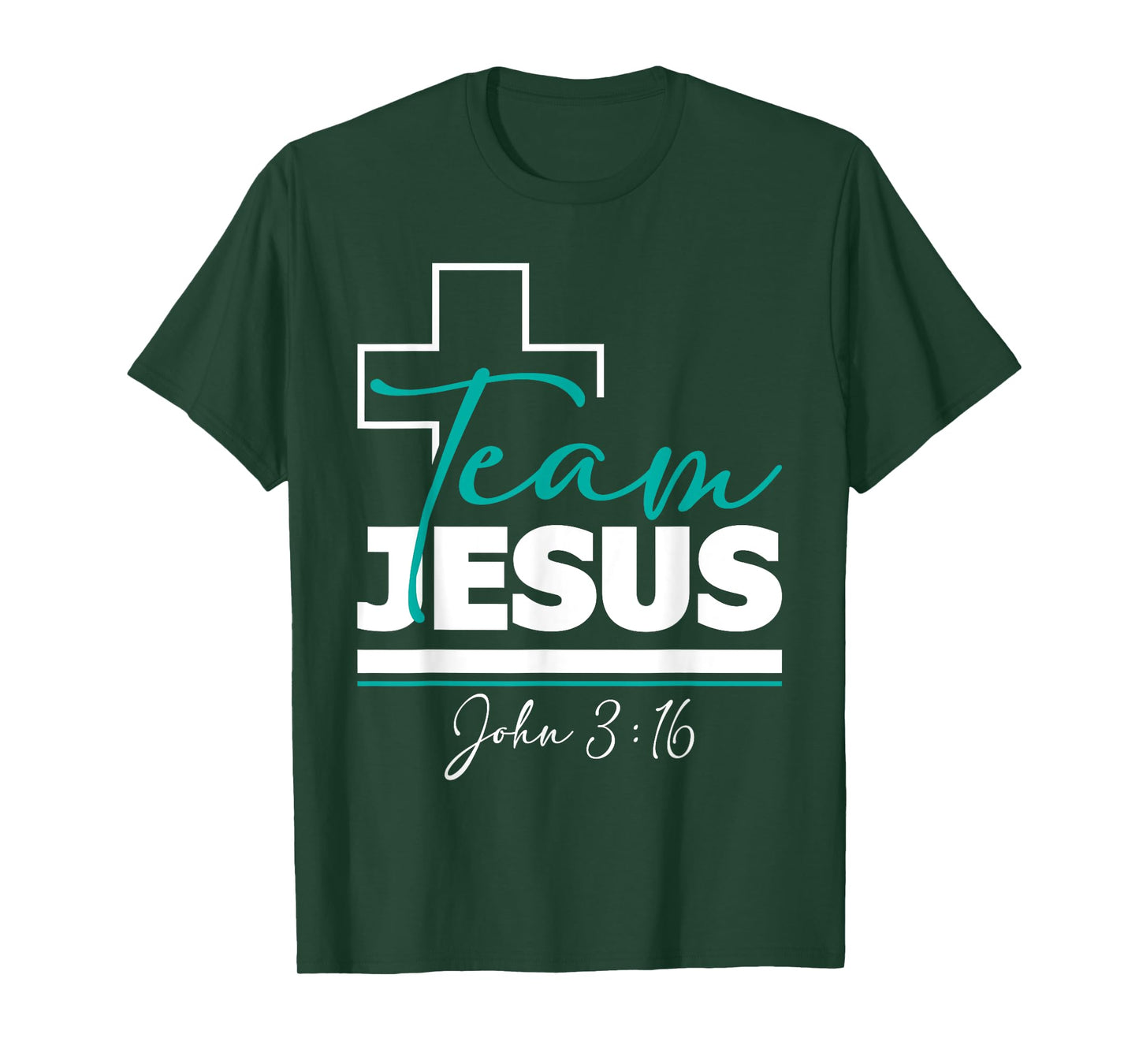Team Jesus John 3:16 - Christian Religious Bible Church T-Shirt
