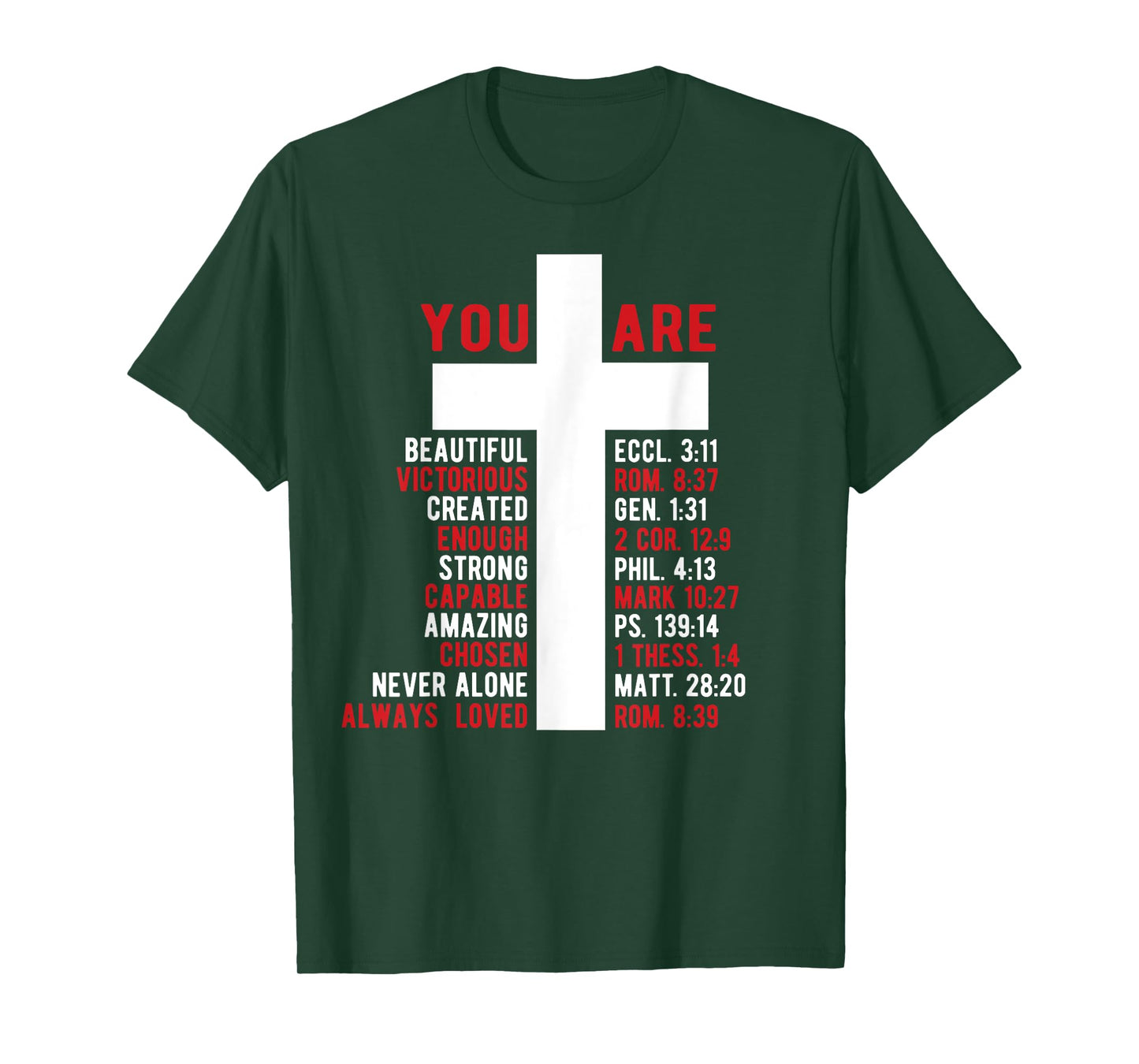 Jesus Never God Says You Blessed The Way The Truth The Life T-Shirt