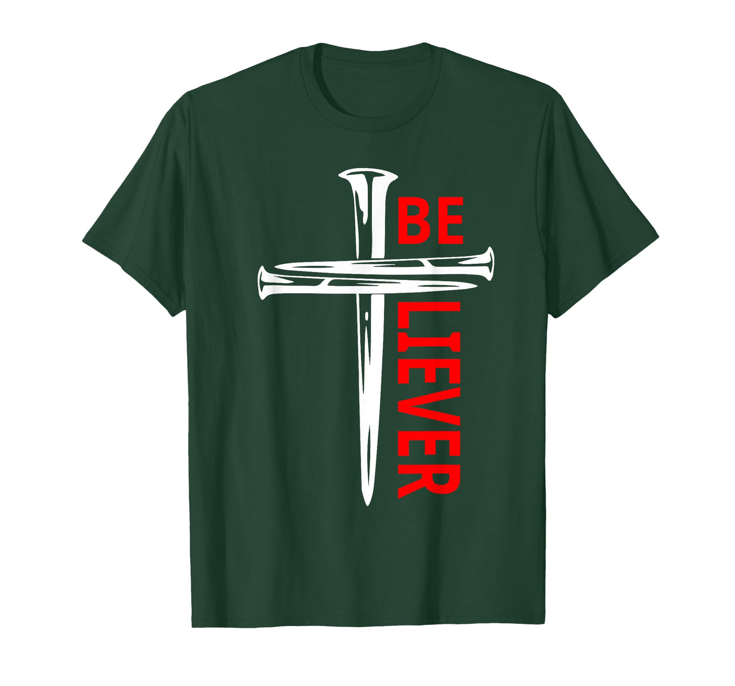 Believe in Jesus Christian Cross Jesus Christ T-Shirt