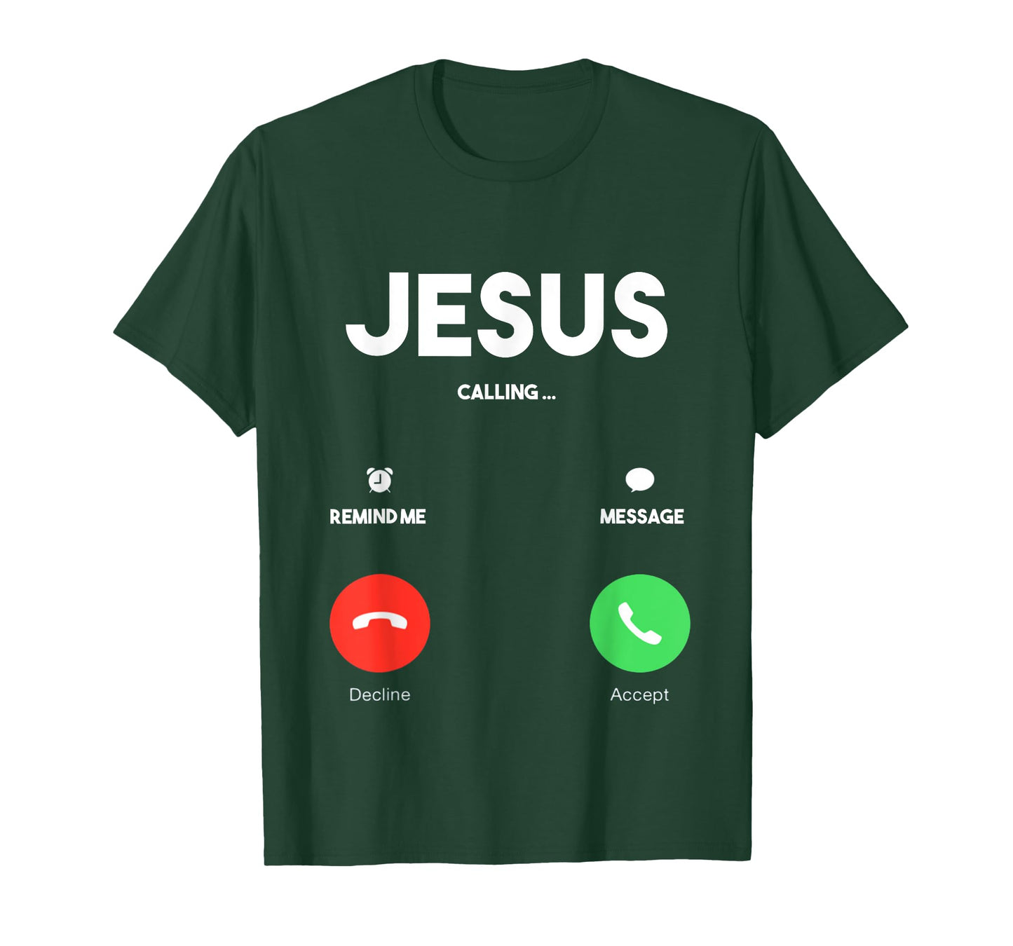 Jesus Is Calling Christian T Shirt Church Tee T-Shirt