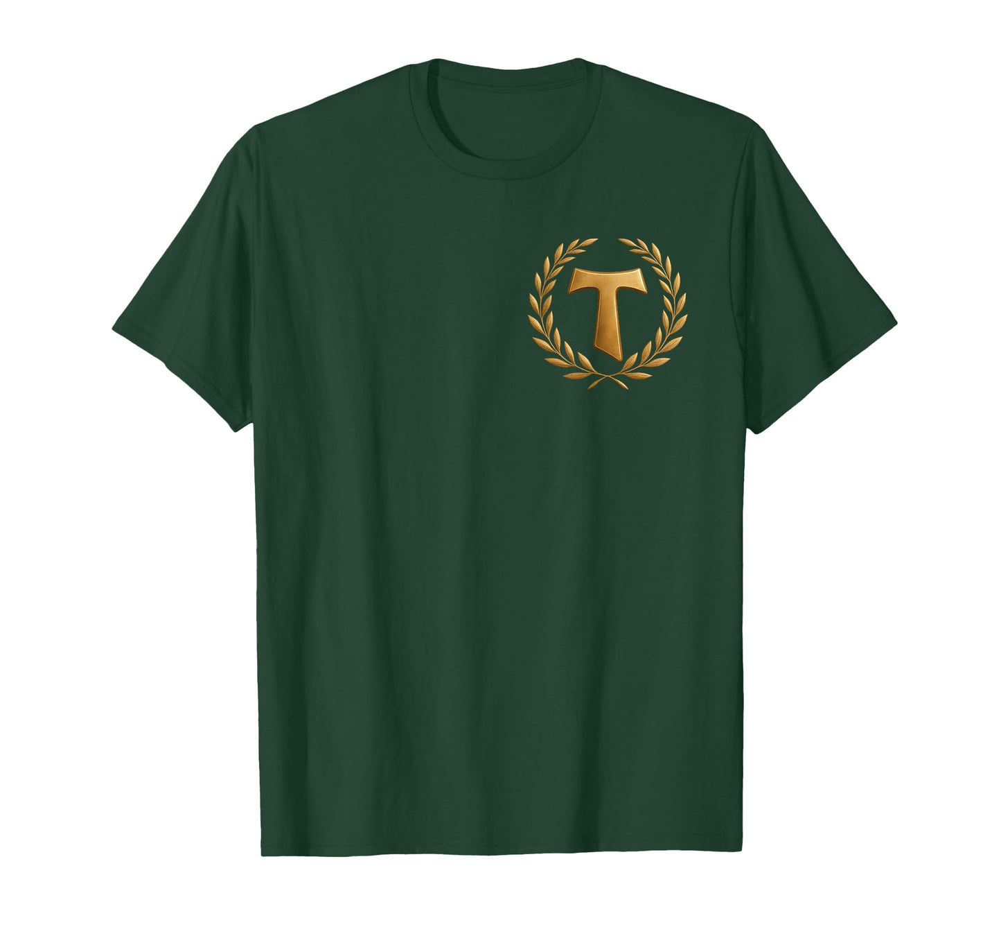 Franciscan Tau Cross - Prayer of St. Francis T-Shirt