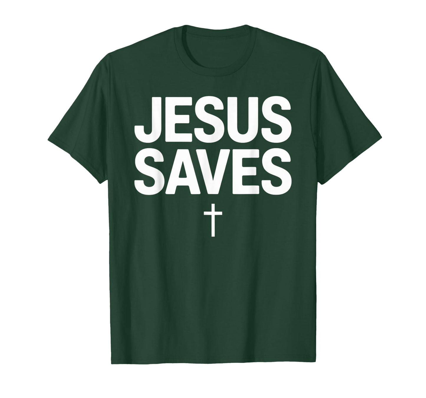 Jesus Saves Cross Christian Religious Faith Mens T-Shirt
