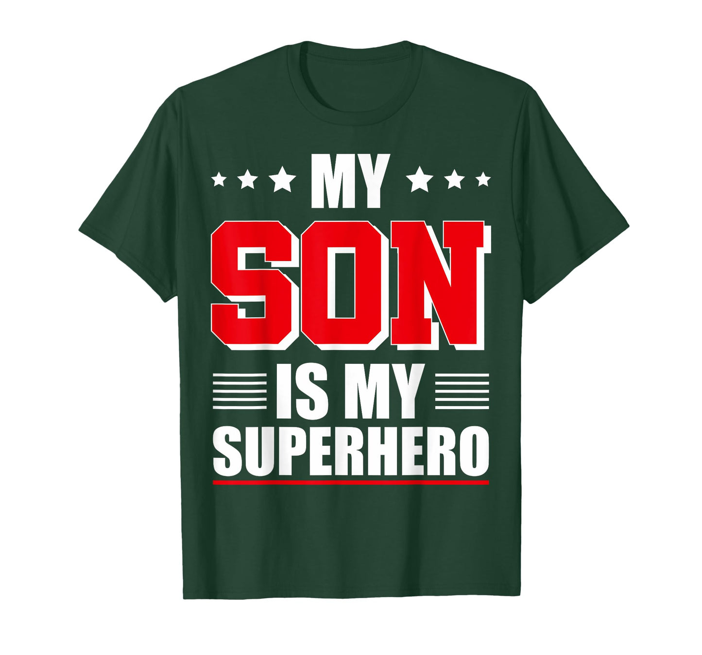 My Son Is My Superhero Son Is My Hero Son Superhero T-Shirt