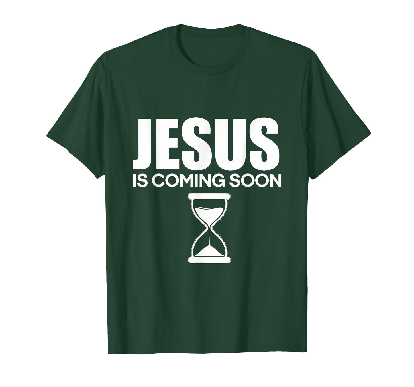 Jesus Is Coming Soon Christ Countdown Faith Believers T-Shirt