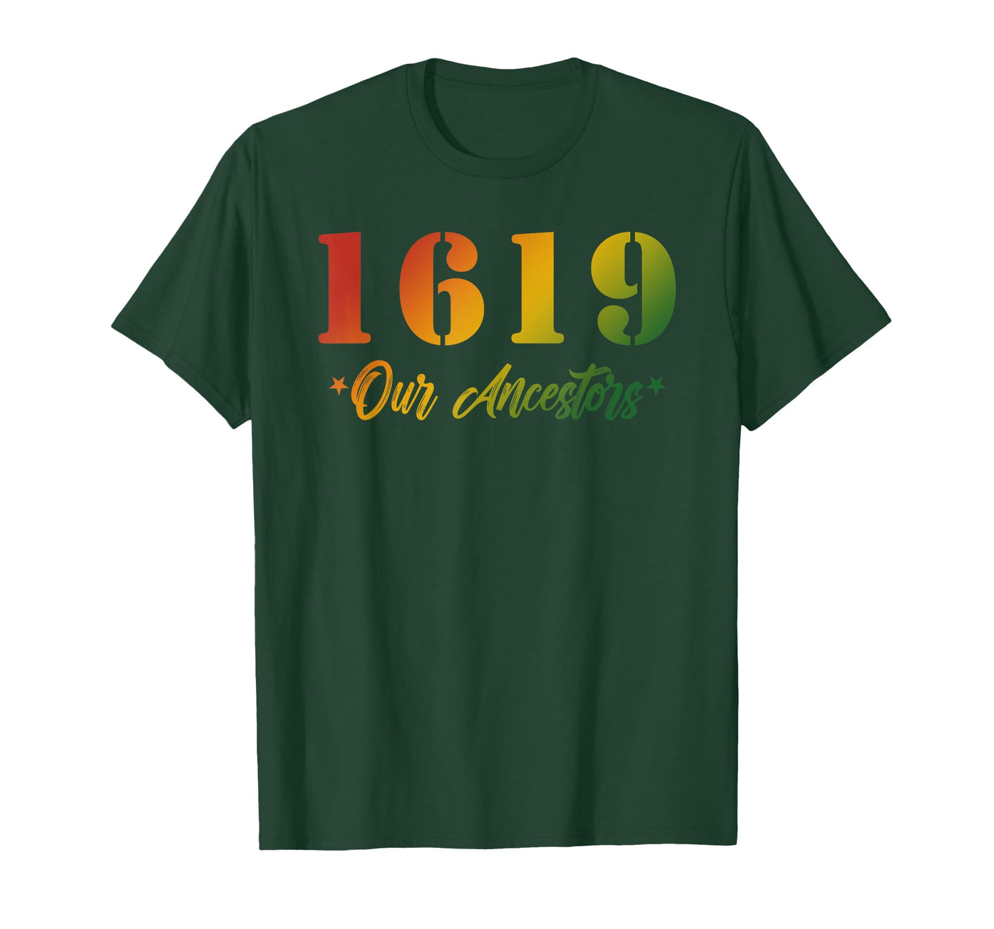 1619 Our Ancestors Design T-Shirt
