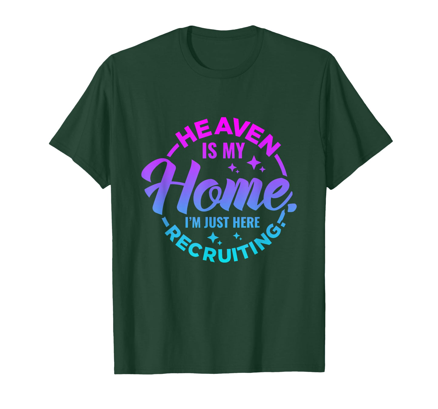 Heaven Is My Home Christian Religious Jesus T-Shirt