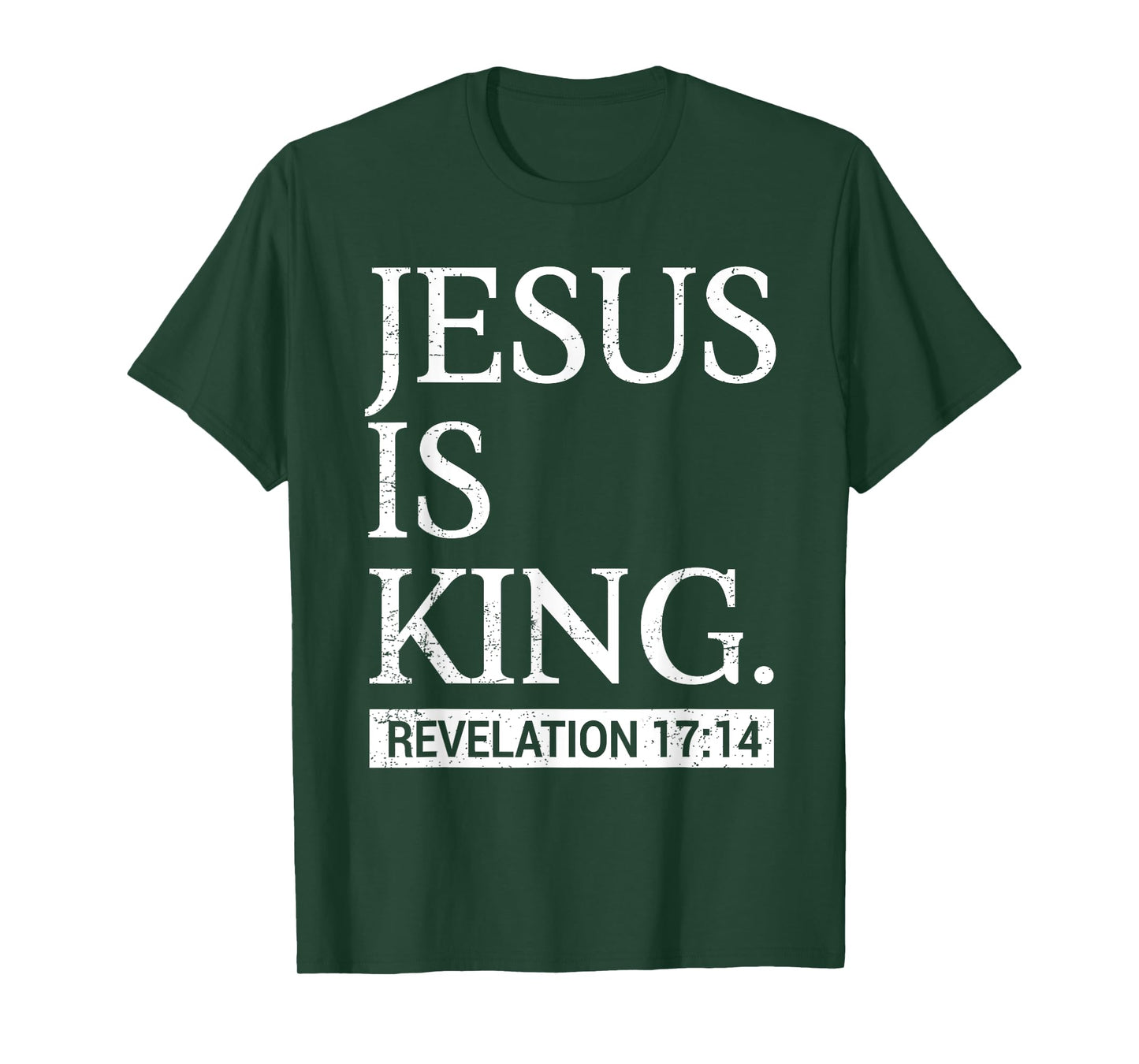 Jesus is My King Christian Bible Faith in Christ T-Shirt