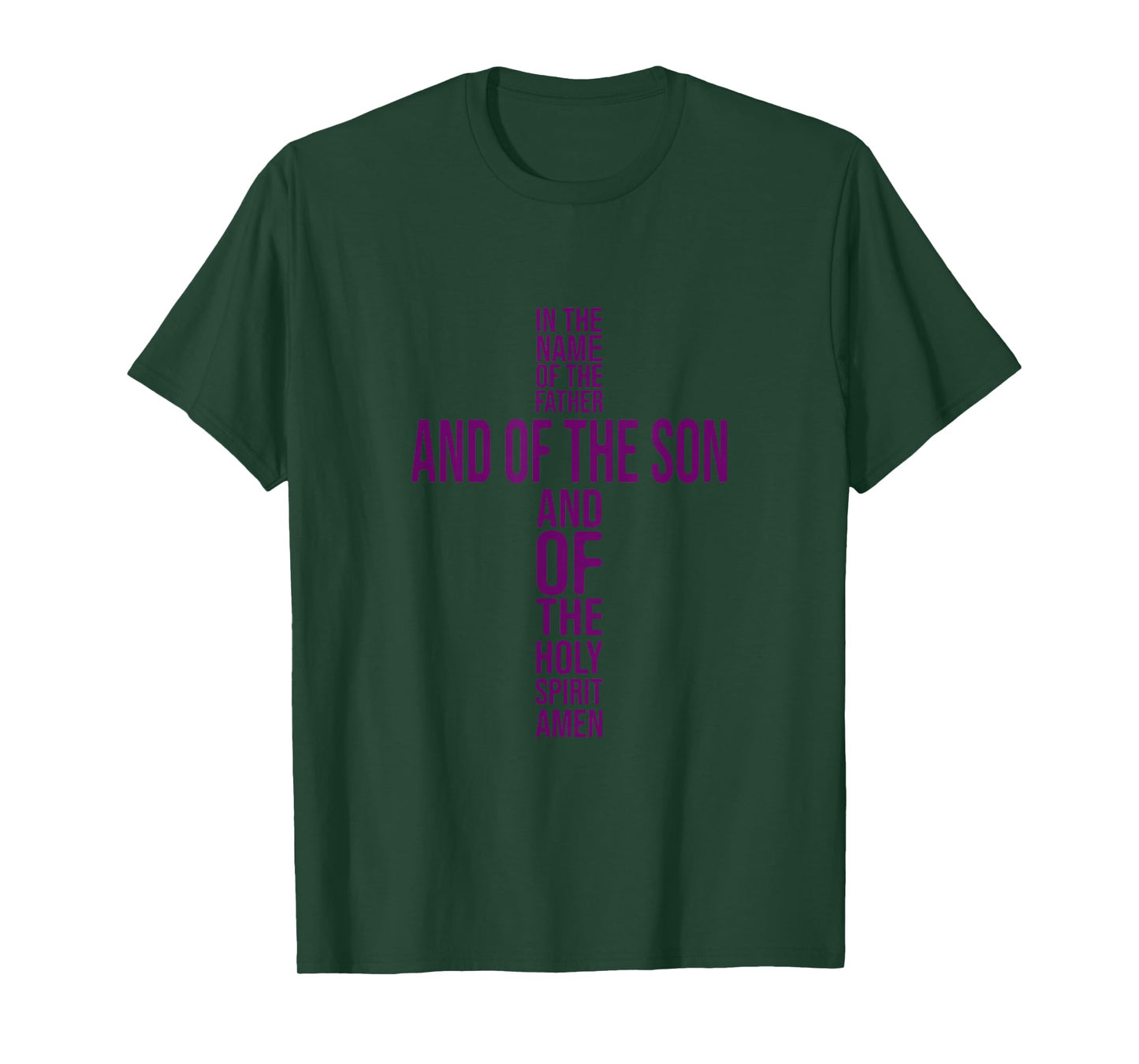 in The Name of The Father – Faith and Spirituality Design T-Shirt
