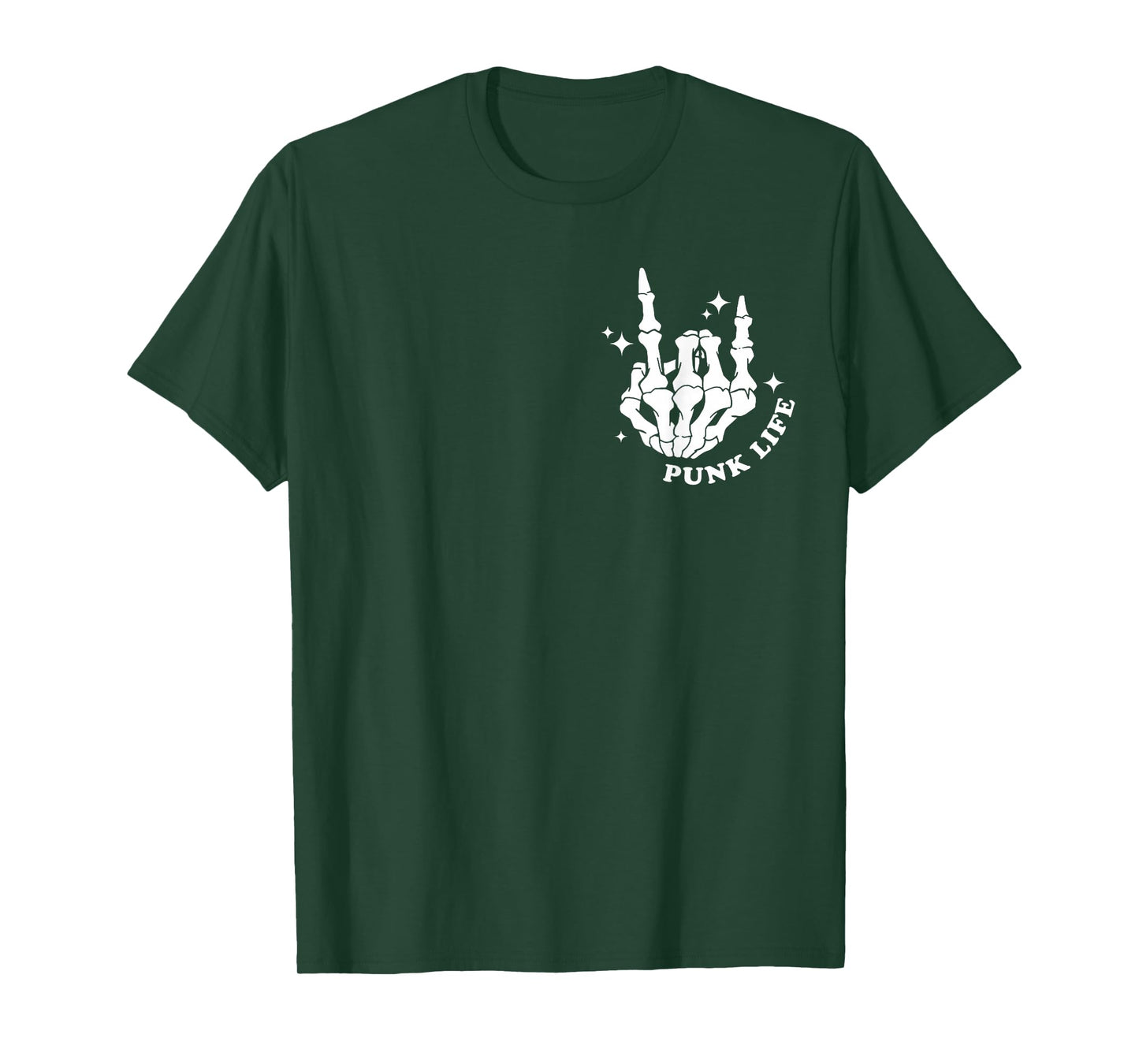 What's More Punk Than Public Library Skeleton Hand Punk Life T-Shirt