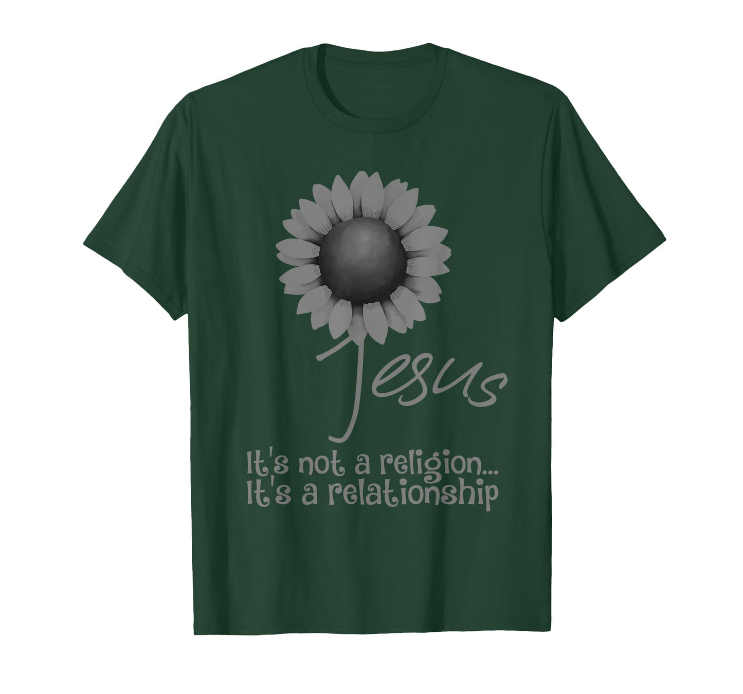 Jesus It's Not A Religion It's A Relationship Gift Men Women T-Shirt