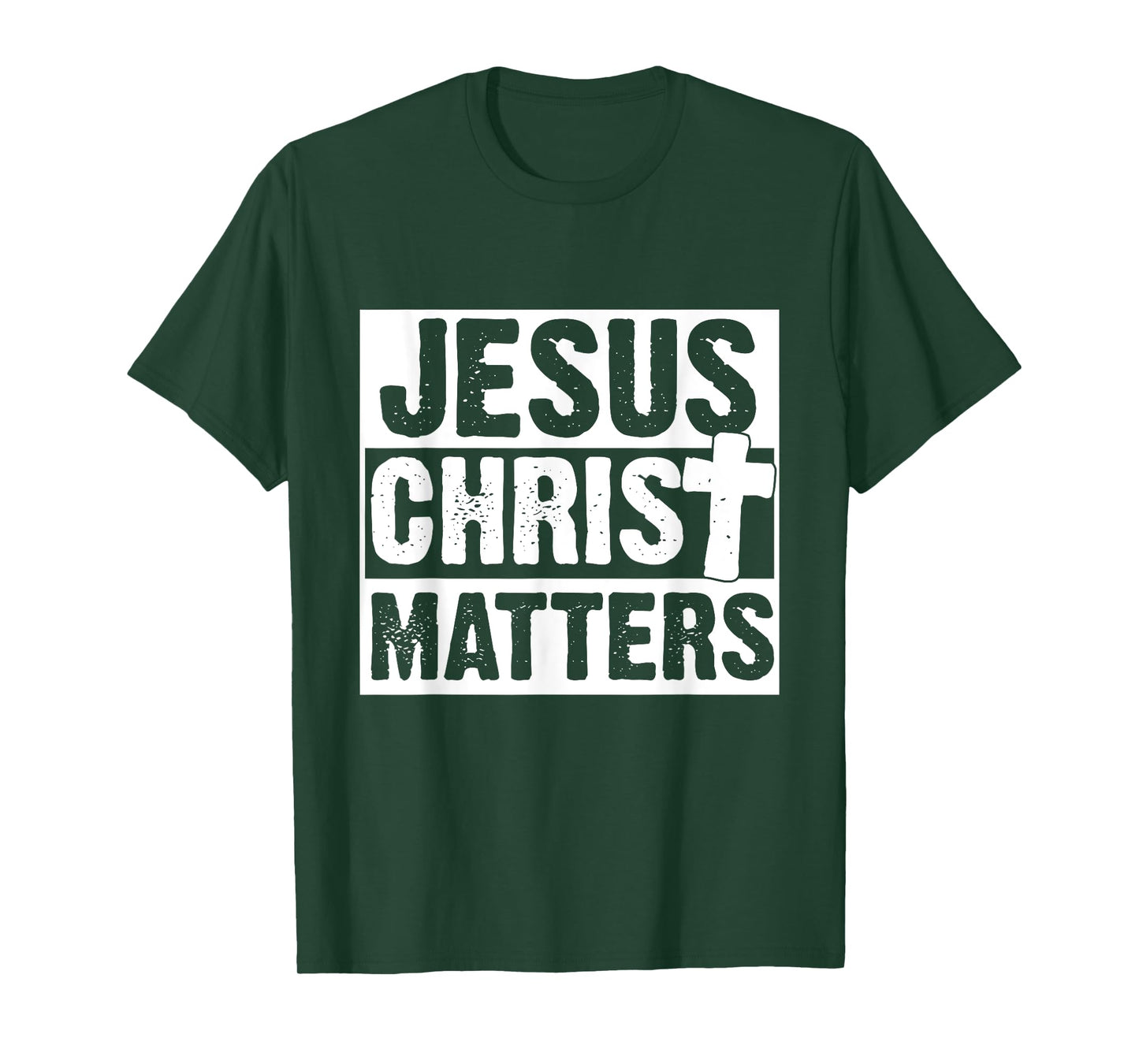 Jesus Christ Matters Christian Faith Bible Gift T-Shirt