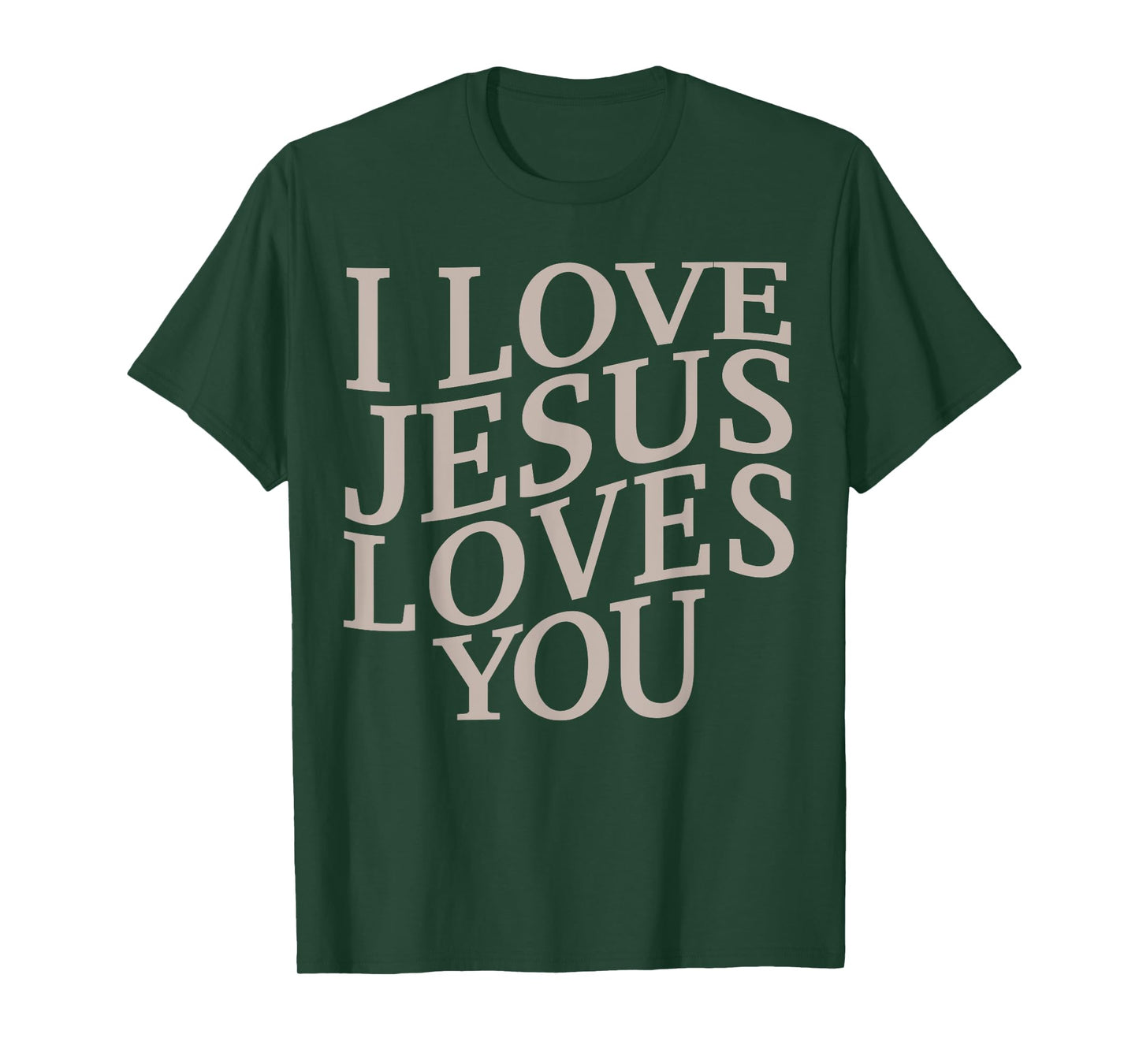 I Love Jesus Loves You Christian Toddler God Sister Son Mom T-Shirt
