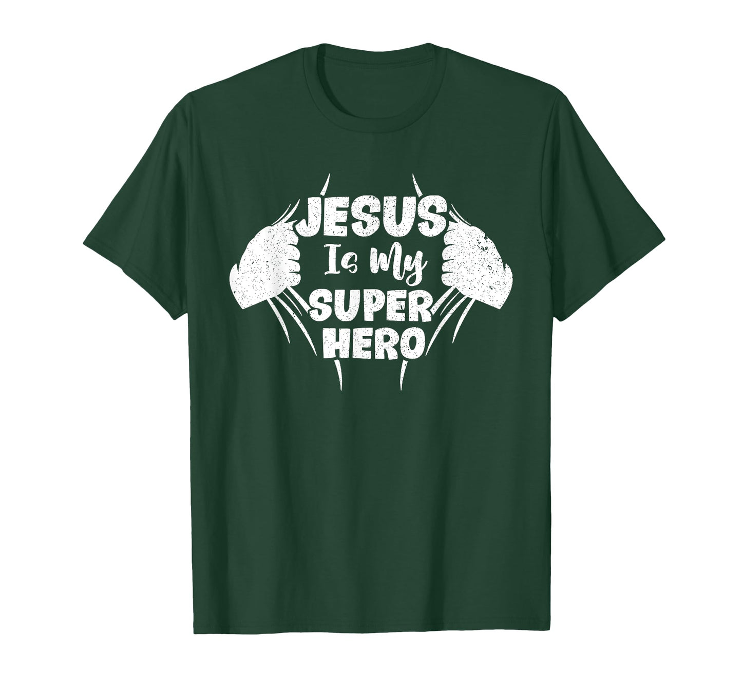 Jesus Is My Superhero Christian Religious T-Shirt