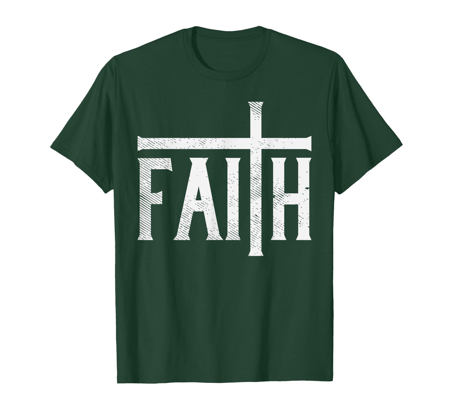 Faith Cross God Jesus Christ Prayer Religious Christian Gift T-Shirt