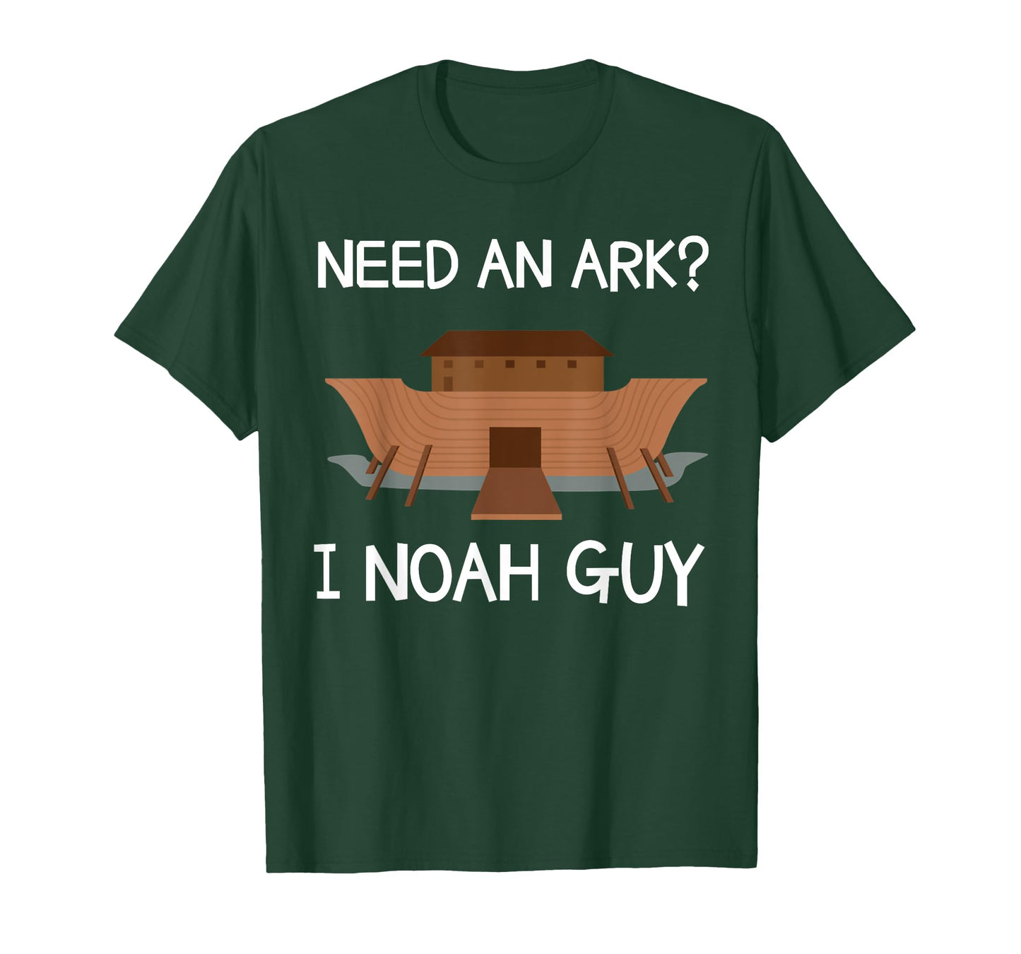 Need An Ark? I Noah Guy Funny Christian Pun T Shirt T-Shirt