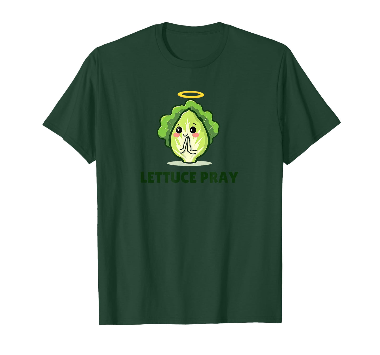 Lettuce Pray Funny Christian T-Shirt