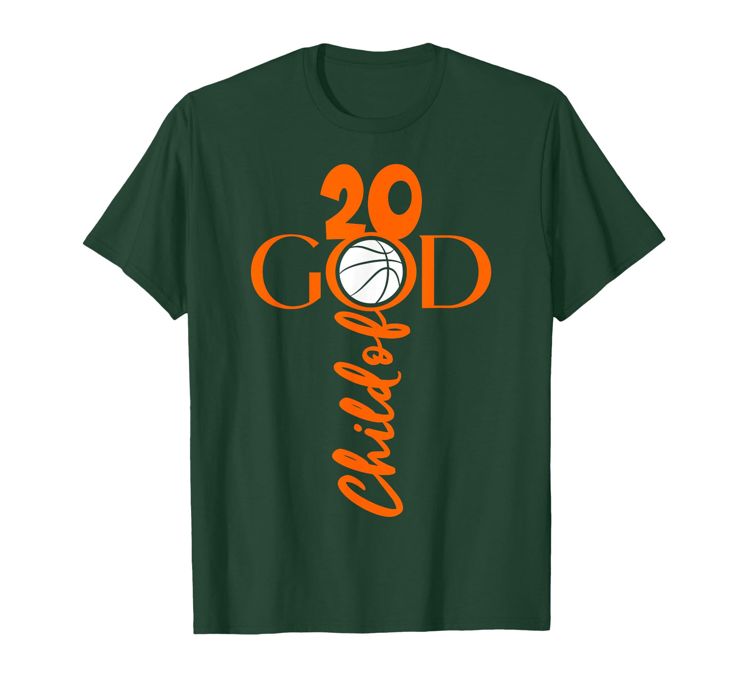 JESUS 20 YEARS CHILD OF GOD BASKETBALL 20th BIRTHDAY T-Shirt