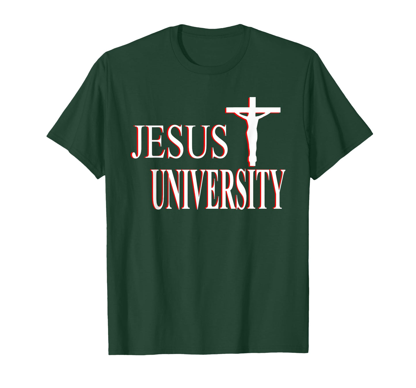 Christian Faith T-Shirt Jesus University Christian T-Shirt T-Shirt