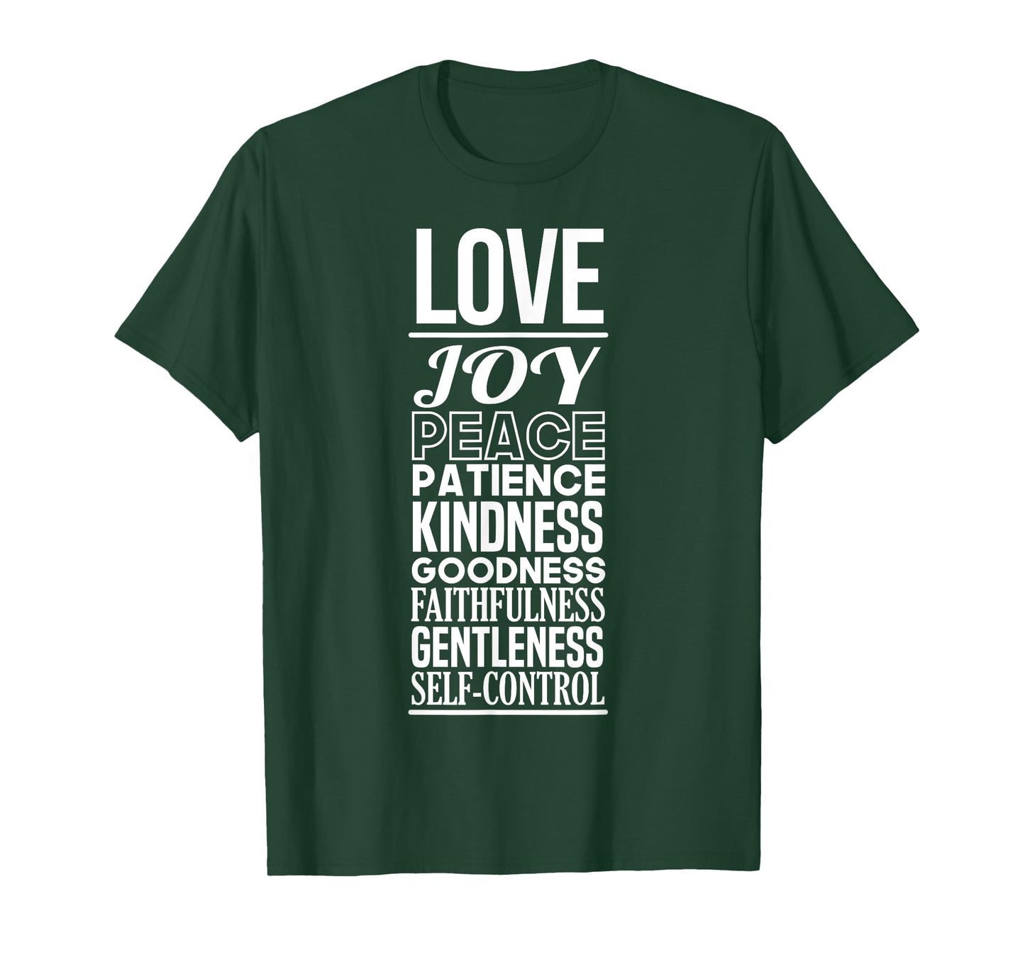 Fruit of the Spirit | Christian Positivity Encouraging T-Shirt
