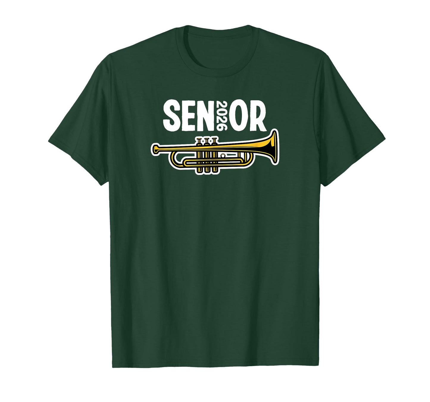 2026 Senior Trumpet Player Band Class Marching Band T-Shirt