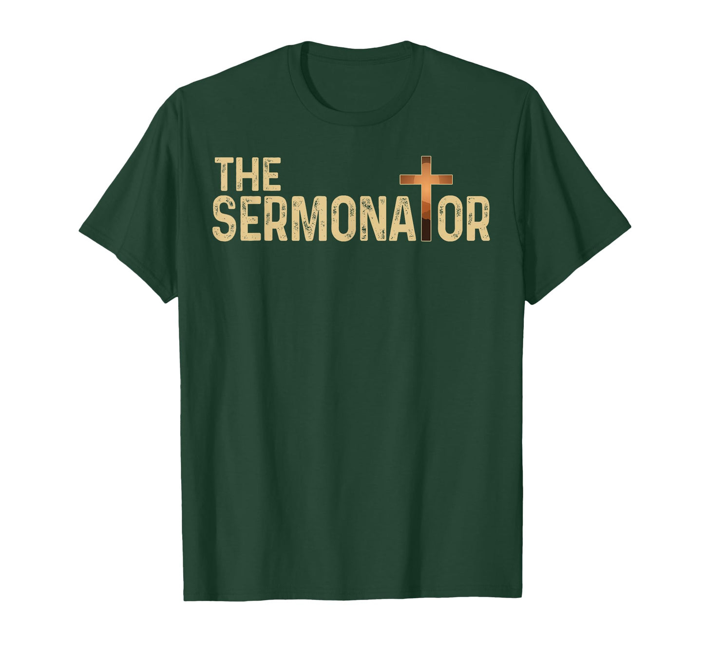 The Sermonator Pastor Christian Parish Clergy Apparel Tee T-Shirt
