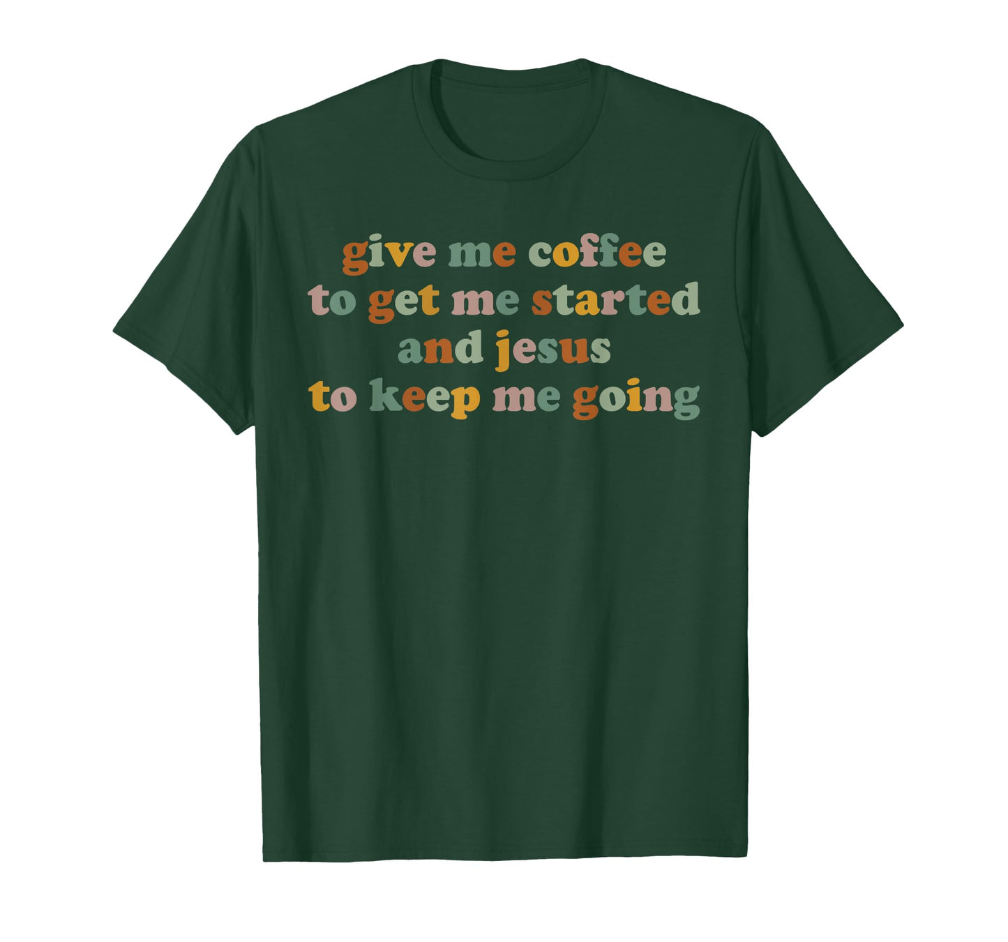 Christian Teacher Give Me Coffee and Jesus School Women T-Shirt