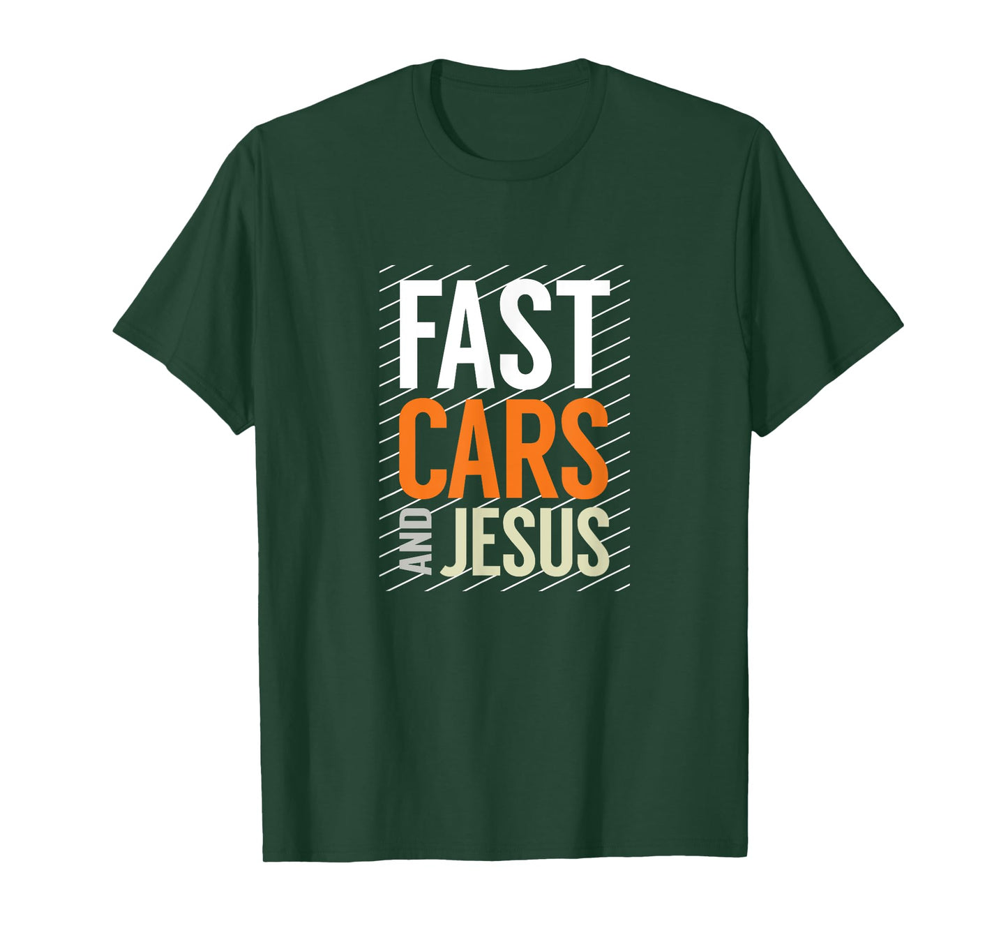 Fast Cars and Jesus, Christian Automotive Enthusiast T-Shirt