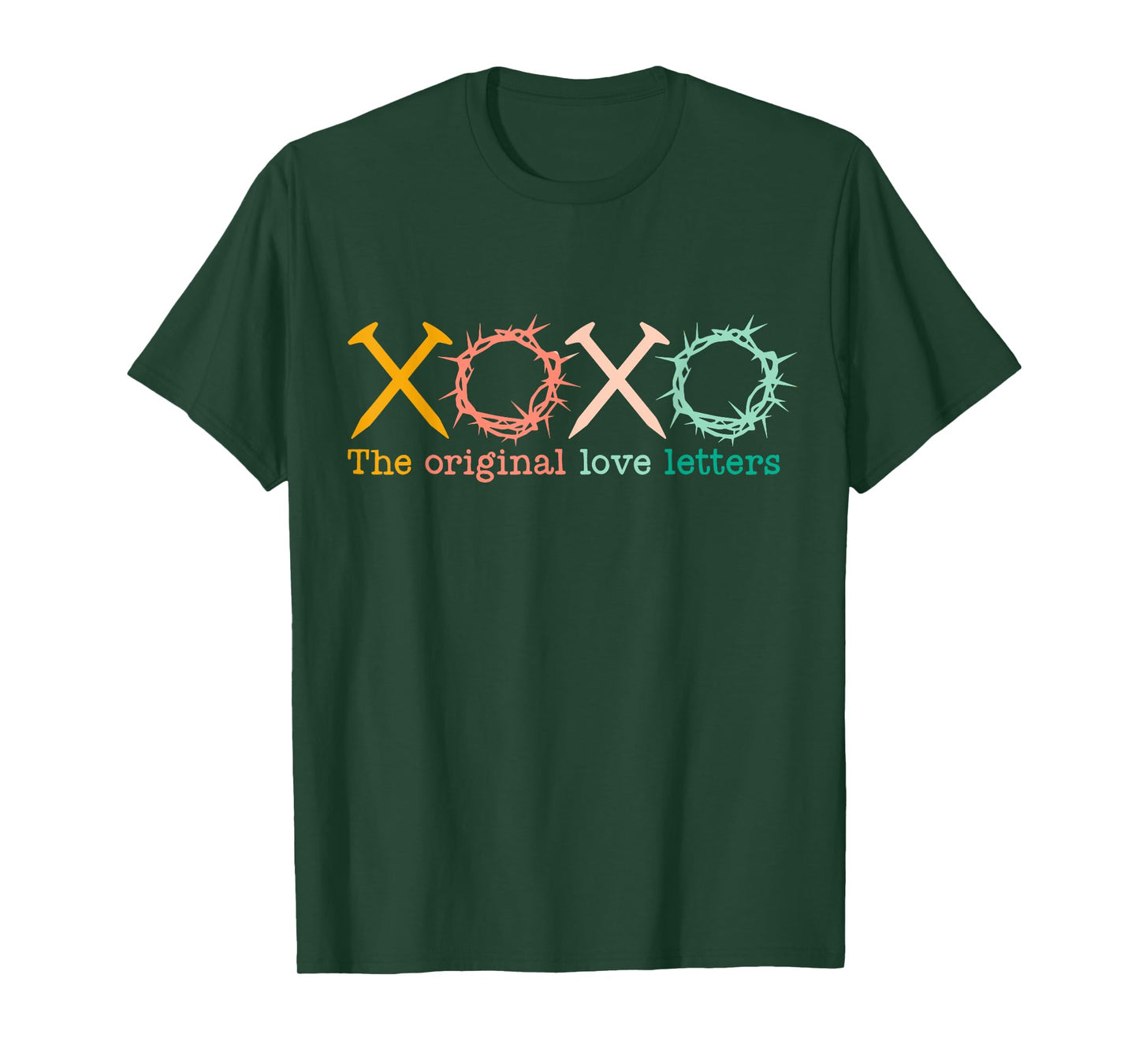 XOXO The Original Love Letters, Christian Pastel, Easter Day T-Shirt