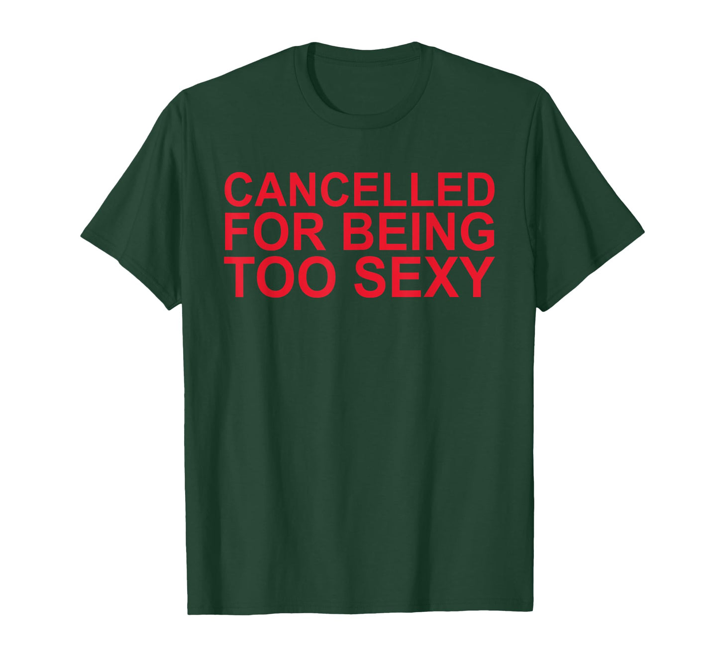 Cancelled For Being Too Sexy Funny T-Shirt