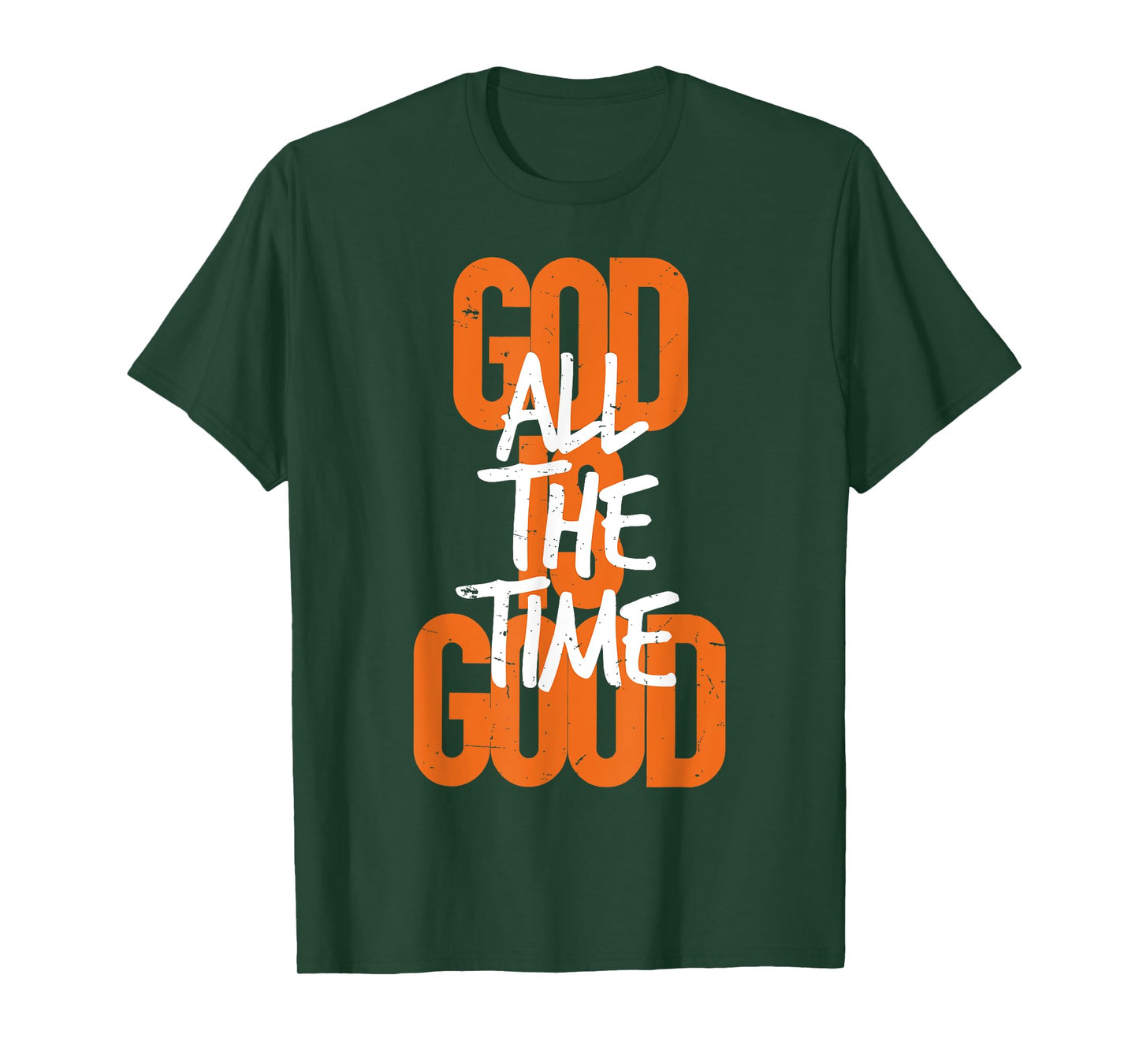 God is Good All The Time Jesus Christian Thanksgiving Autumn T-Shirt