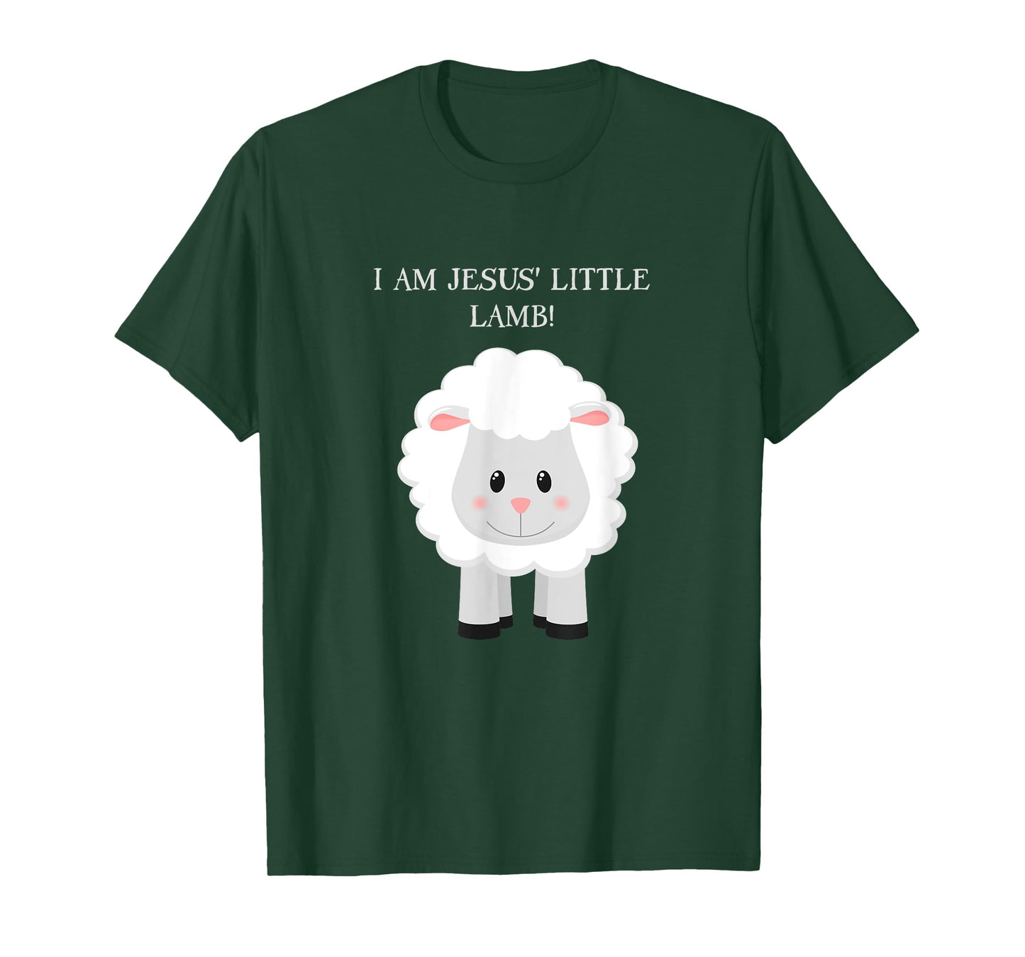 I Am Jesus' Little Lamb T-shirt with sheep T-Shirt