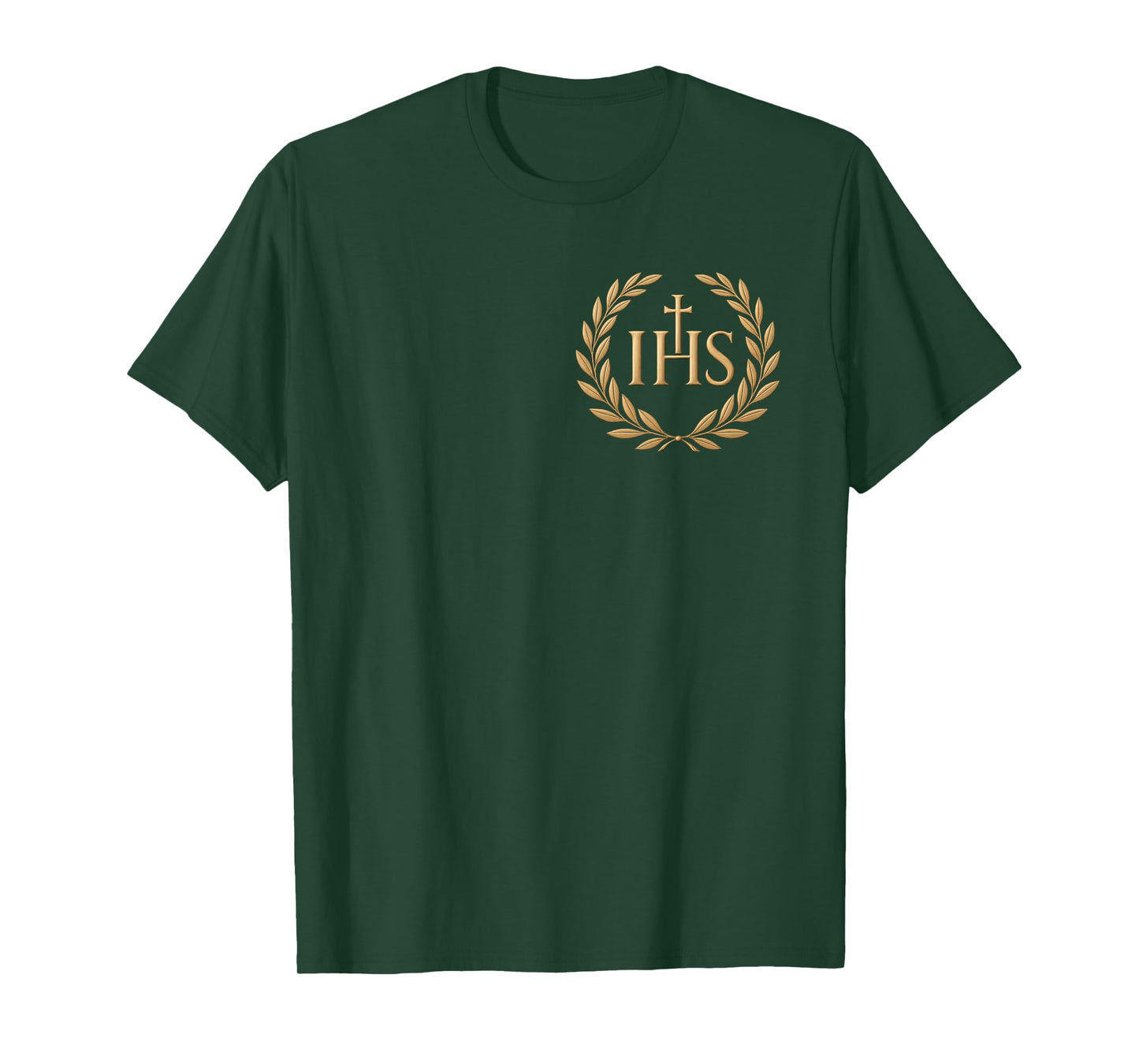 IHS Crucifix - Roman Catholic Church - Jesus Christ T-Shirt