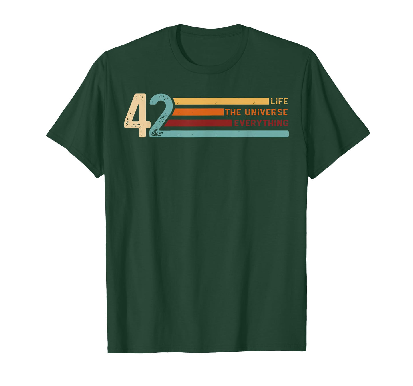 42 The Answer To Life The Universe And Everything T-Shirt