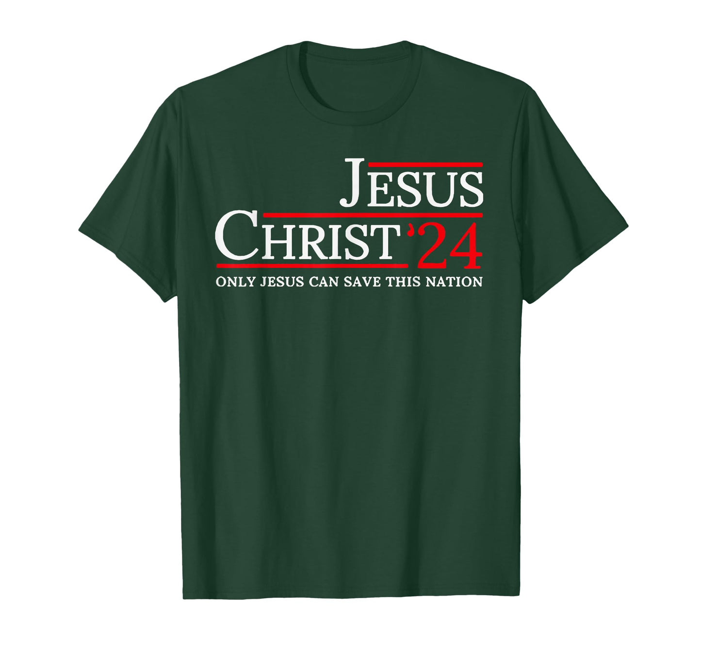 Jesus Christ 2024 Only Jesus Can Save This Nation T-Shirt