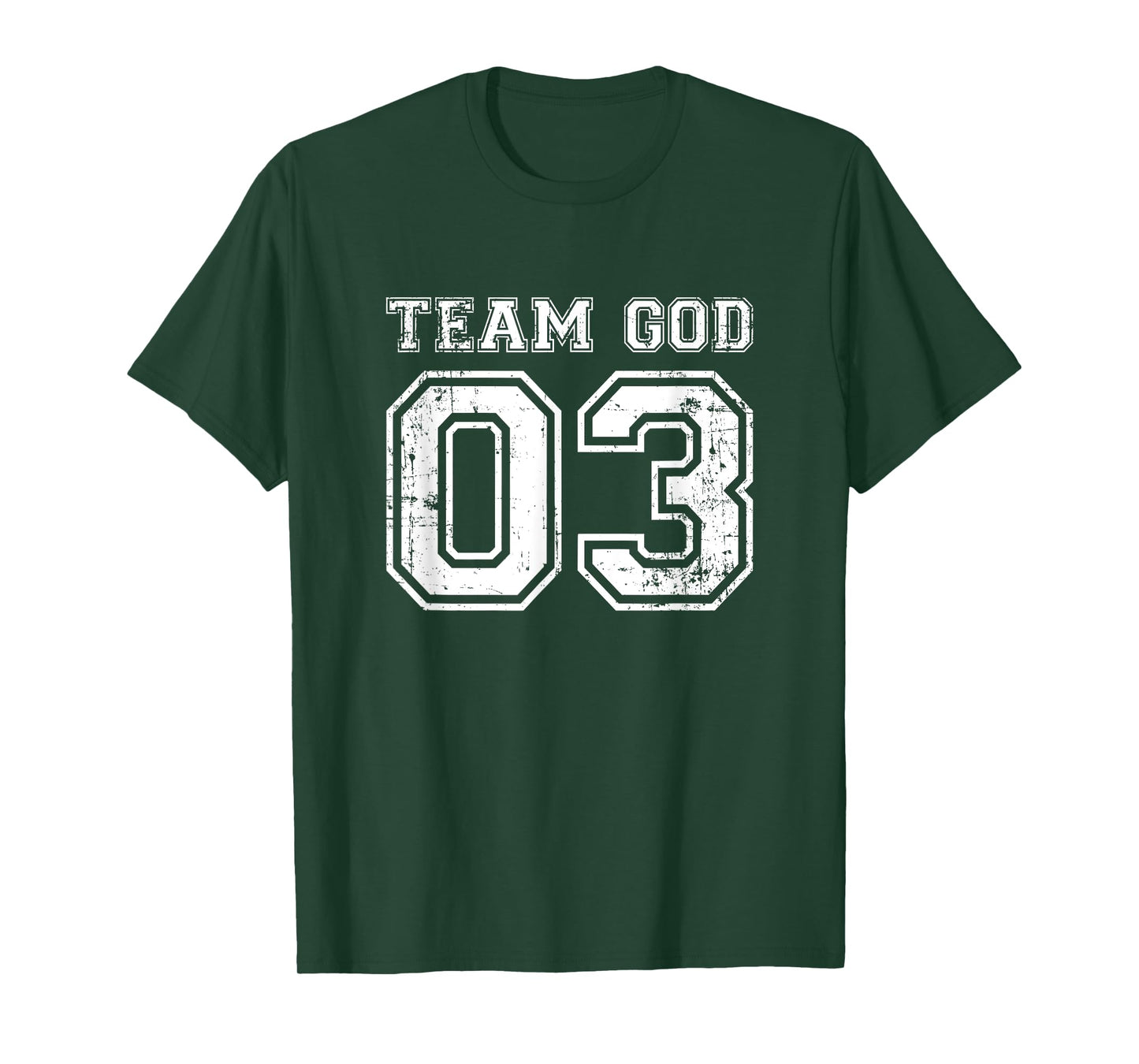 Team God 03 Christian FaithT Shirt T-Shirt