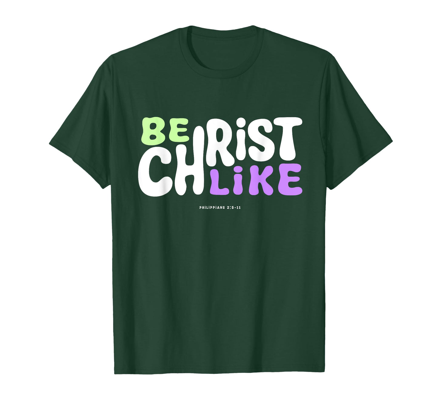 Christian Christmas gifts bible verse scriptures Christ Like T-Shirt