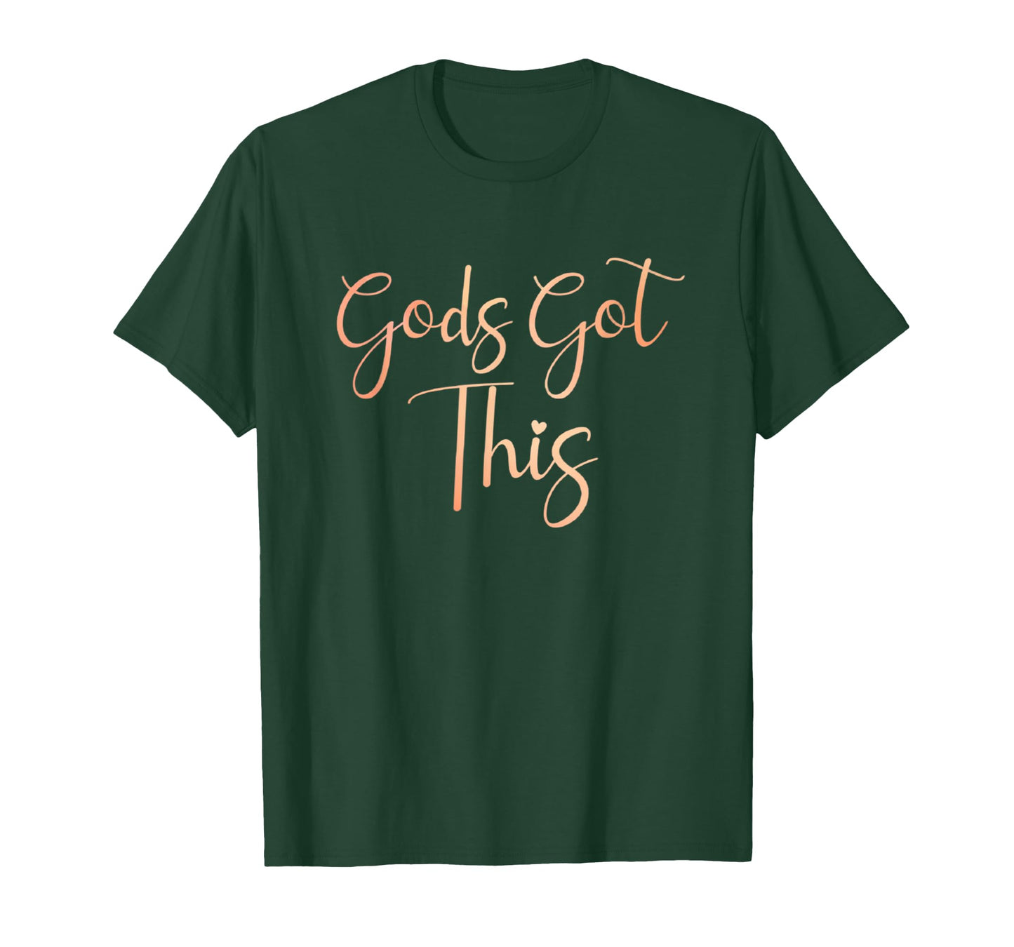 Jesus Loves You Christian Faith Inc. Gods Got This Christian Motivational T-Shirt