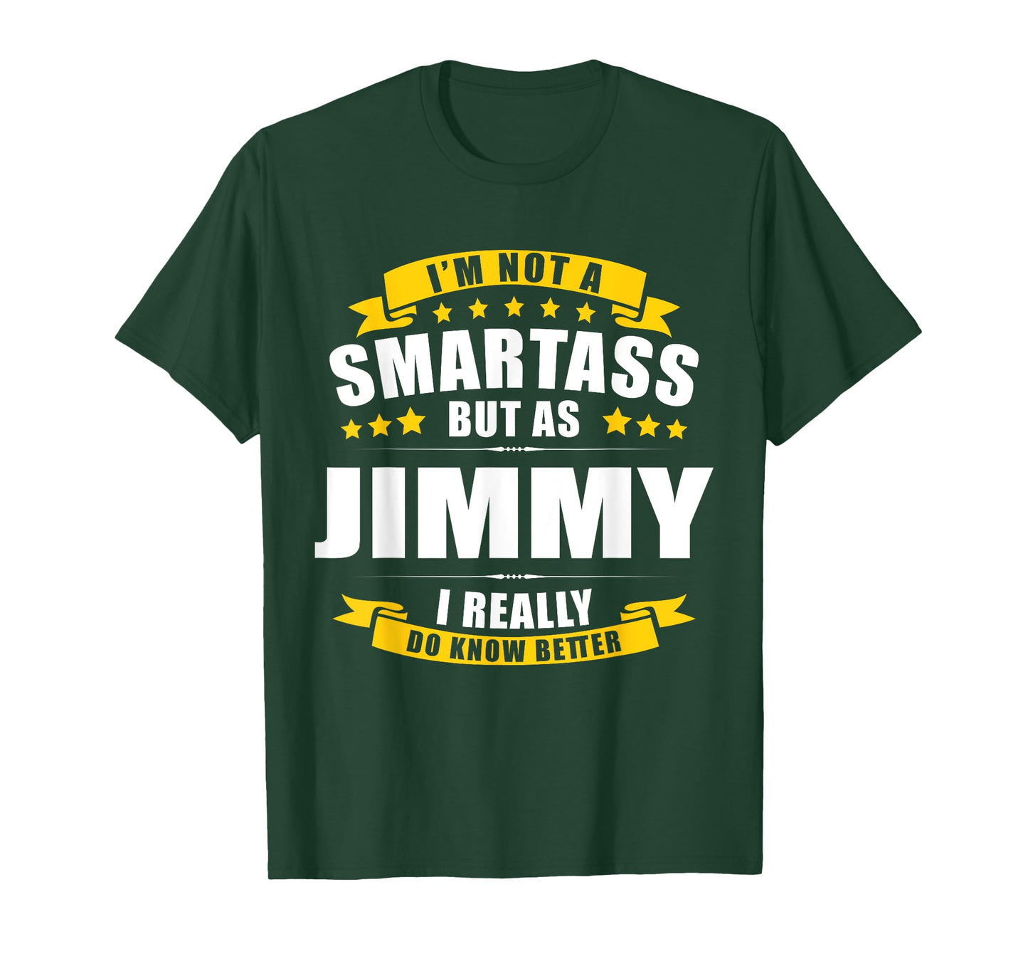 Name Jimmy First Name Gifts - Funny Personalized Gift T-Shirt
