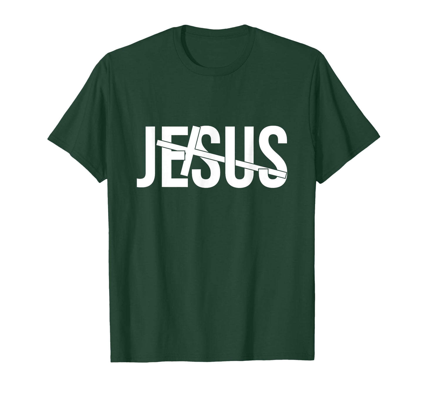 The Name Jesus with a Cross T-Shirt