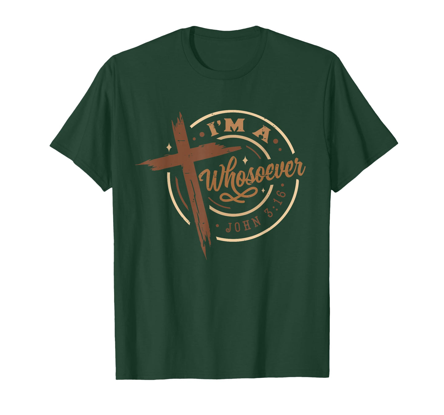 Retro I'm A Whosoever John Funny Jesus Religious Christian T-Shirt