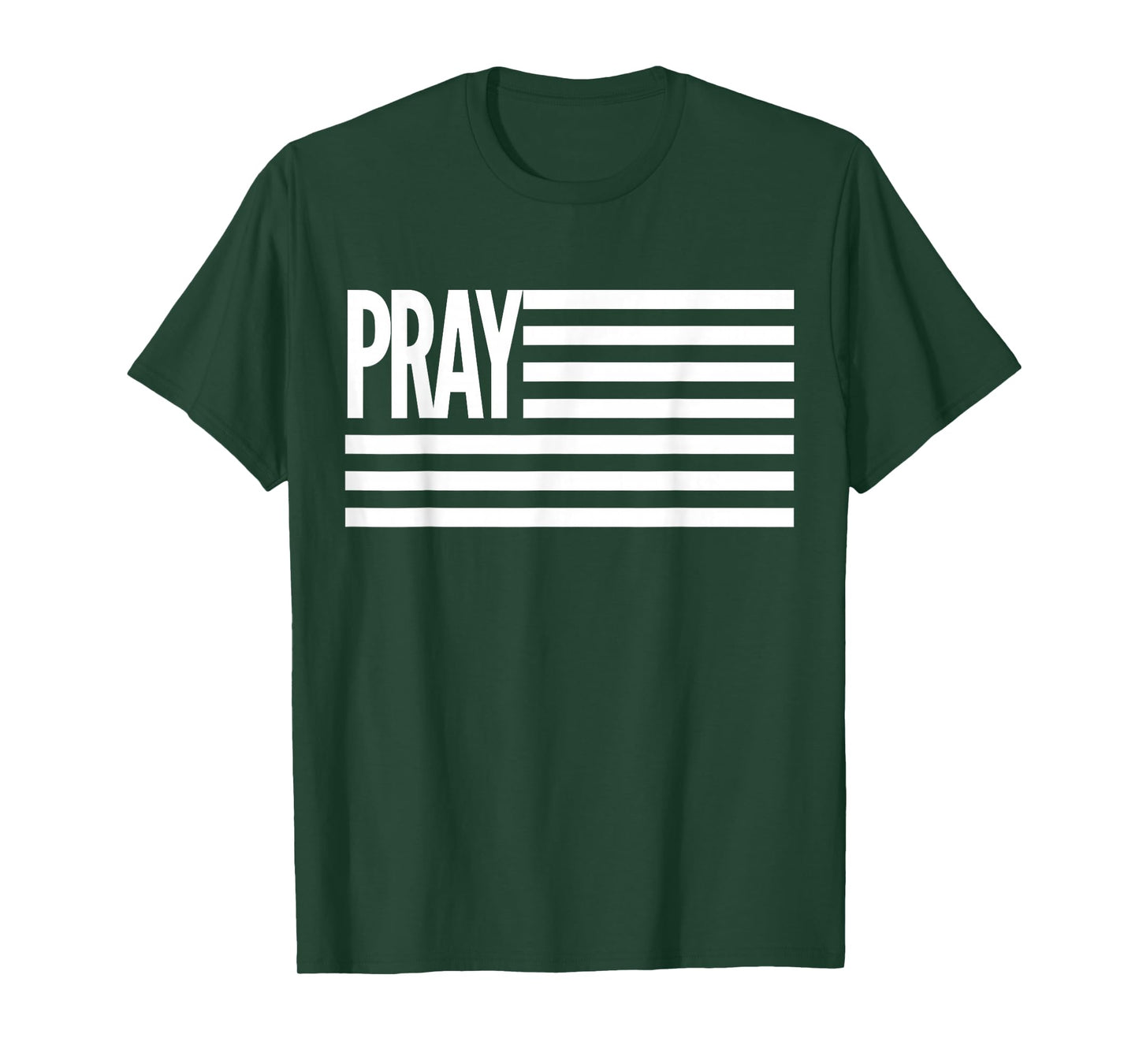 National Day of Prayer American Flag Patriotic Pray Design T-Shirt