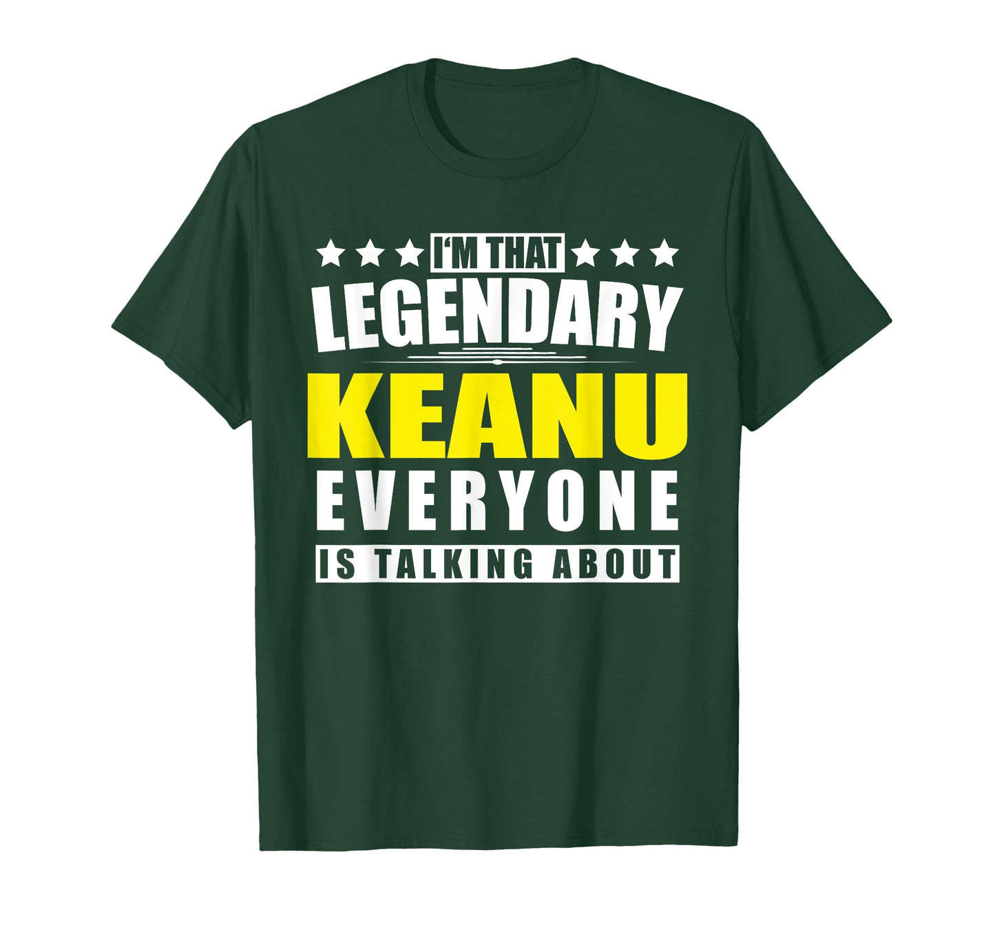 Name Keanu First Name Gifts - Funny Personalized Gift T-Shirt